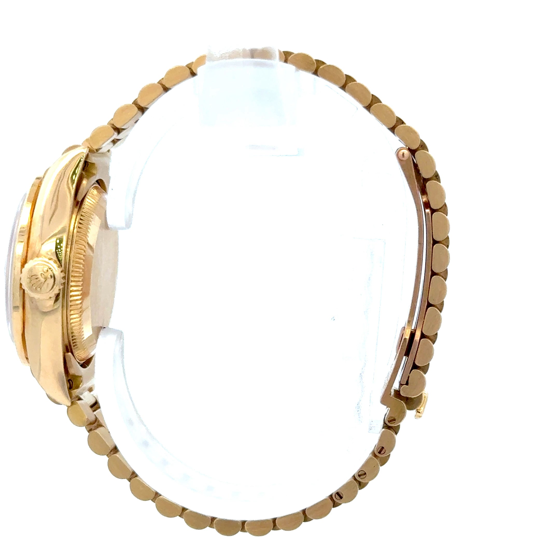 2001 Rolex Datejust #79178 - President Yellow Gold Diamond Dial & Bezel Factory Diamonds