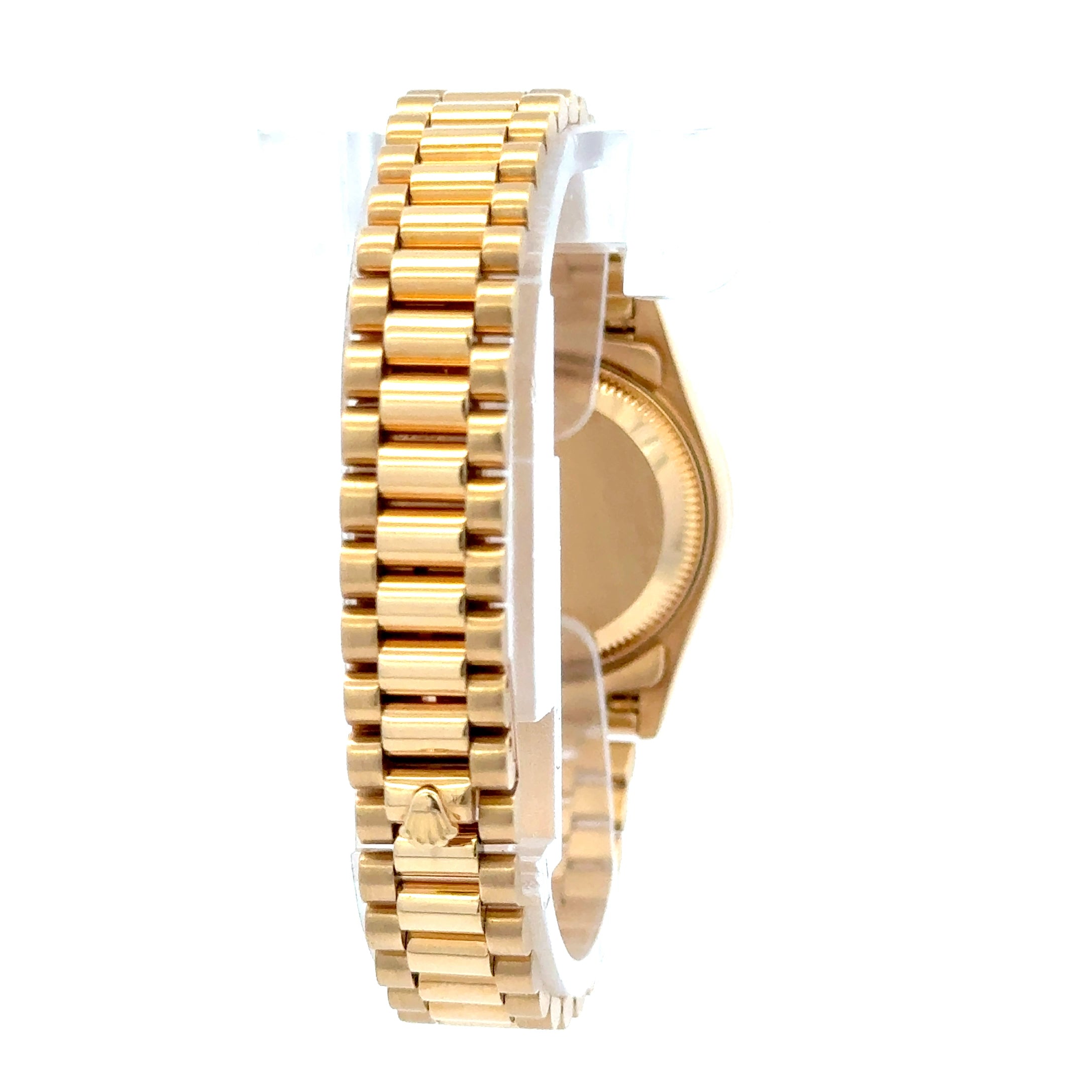 2001 Rolex Datejust #79178 - President Yellow Gold Diamond Dial & Bezel Factory Diamonds