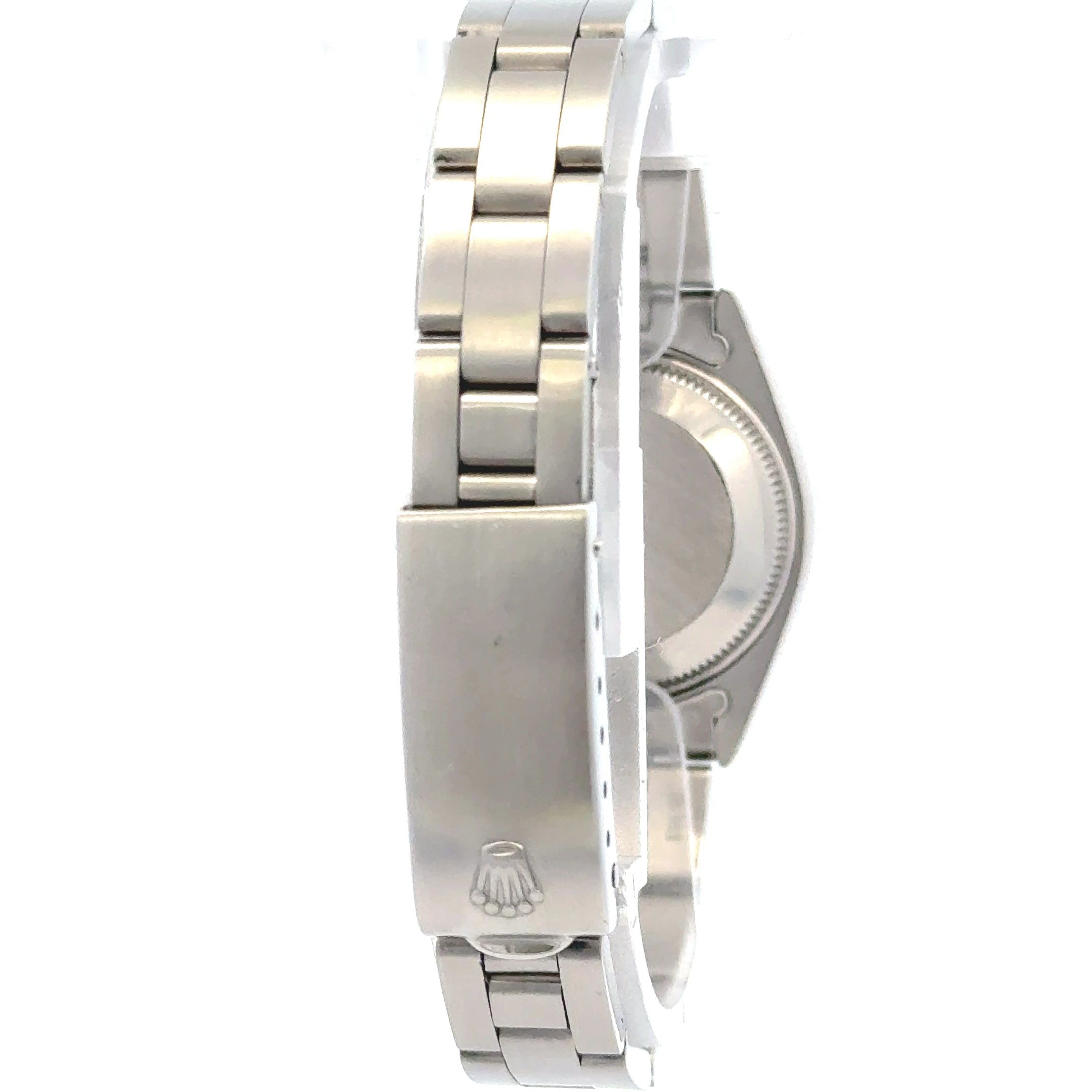 1973 Rolex Datejust #6924 - 26mm Ladies Diamond Bezel Sapphire Dial Oyster Band