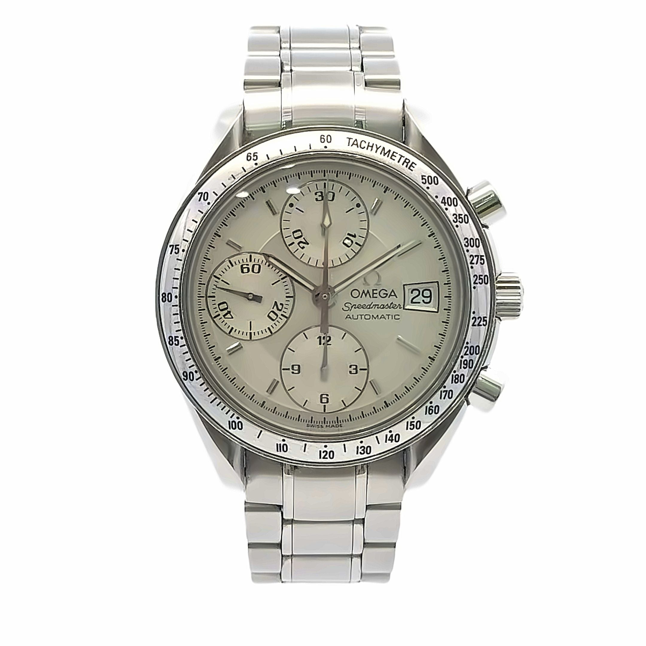 1988 Omega Speedmaster #3513.30- Automatic white Dial