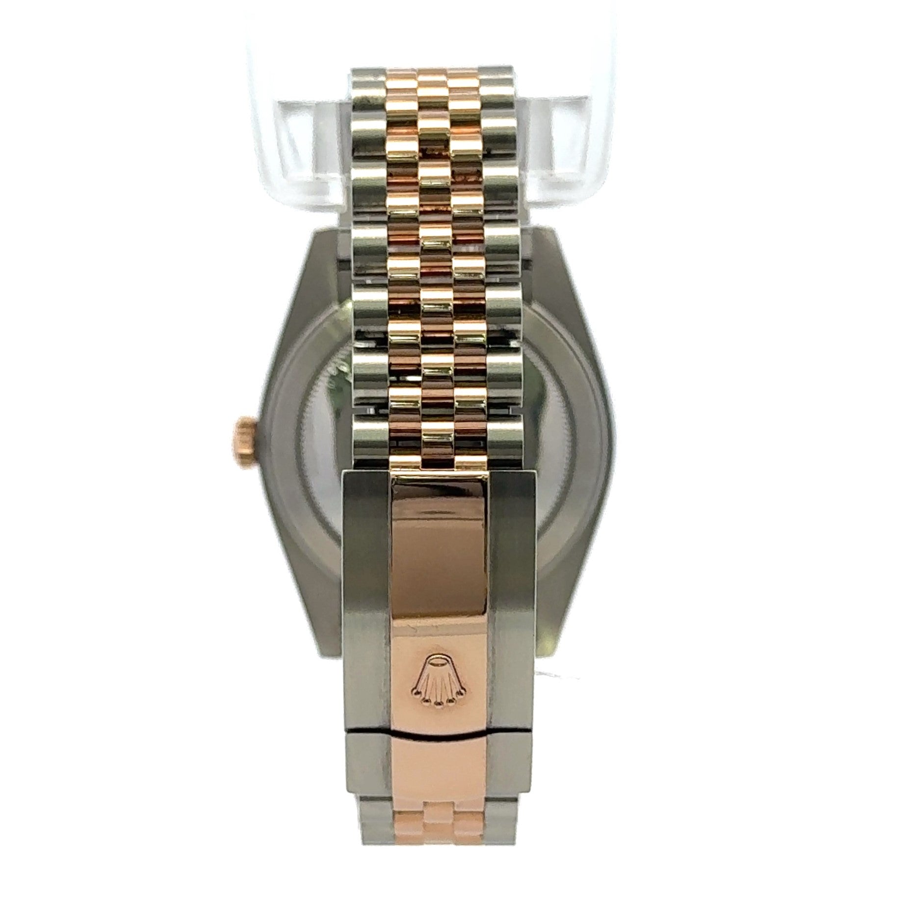 Rolex Datejust #126331 - Oyster Perpetual Two-Tone Rose Gold With Chocolate Dial