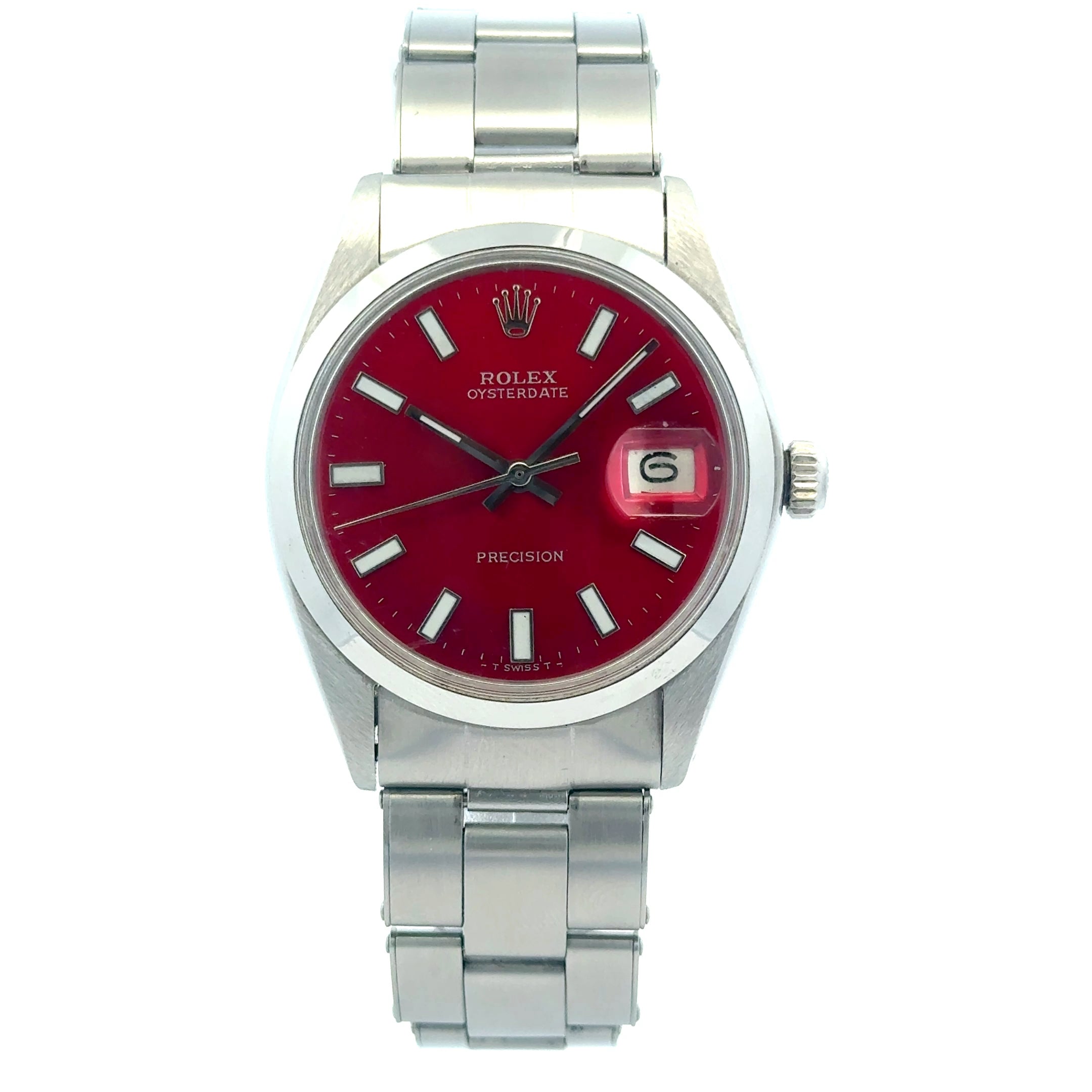 1970 Rolex Oyster Date #6694 - Oyster Red Dial