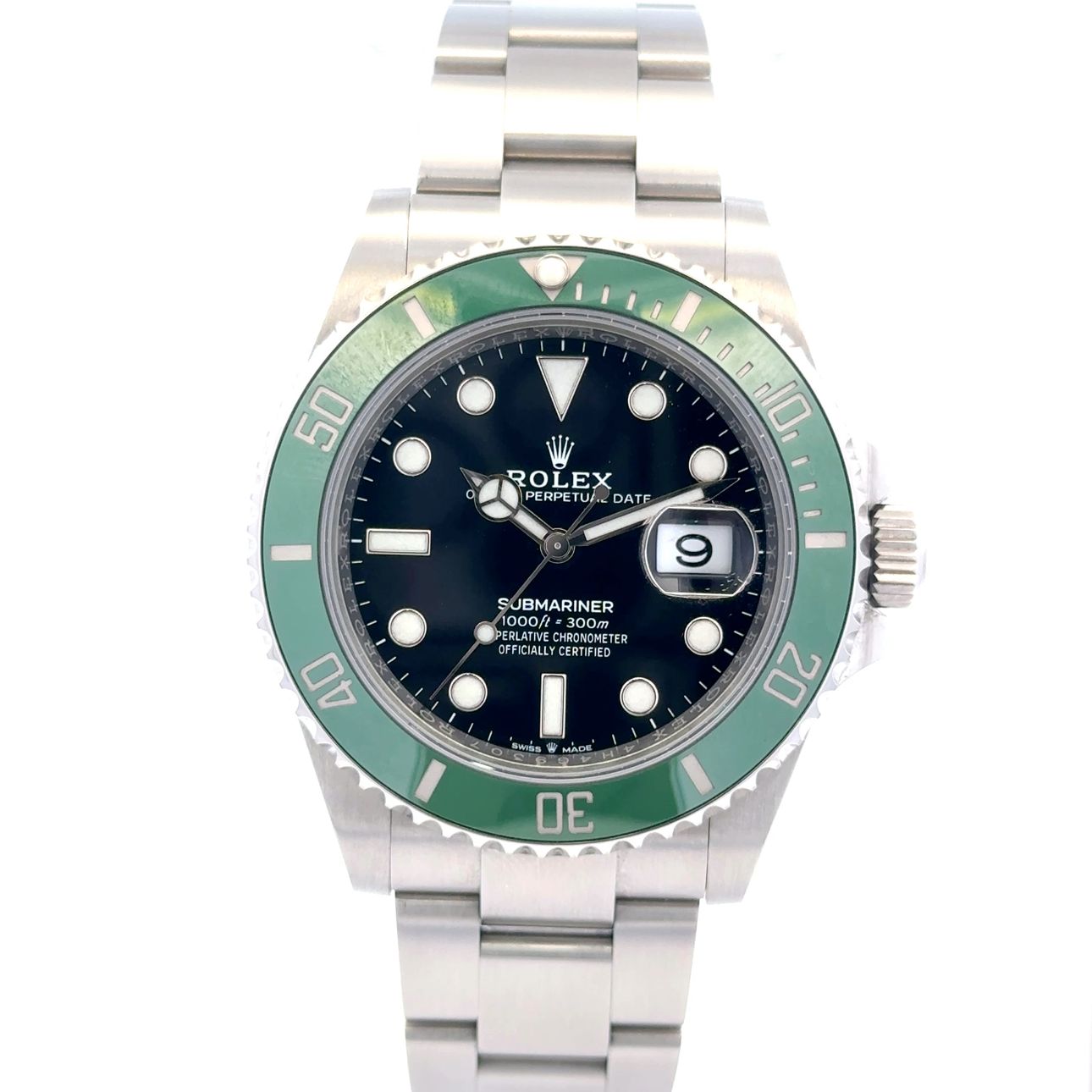 2020 Rolex Submariner #M126610LV-0002 - Green Bezel Black Dial