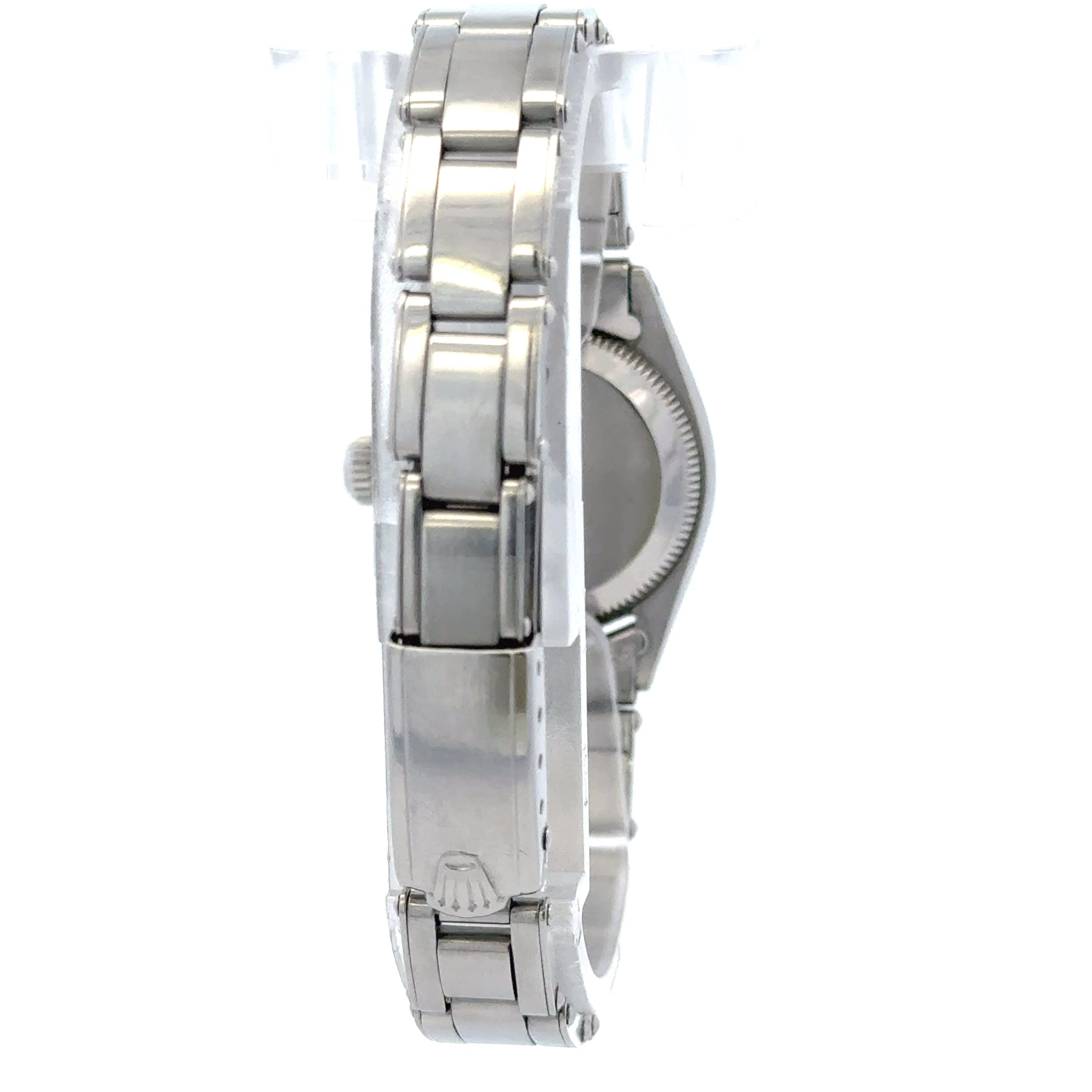 1960 Rolex Datejust #6619 - 24mm Oyster Ladies Manual Wind Fluted Bezel White Gold