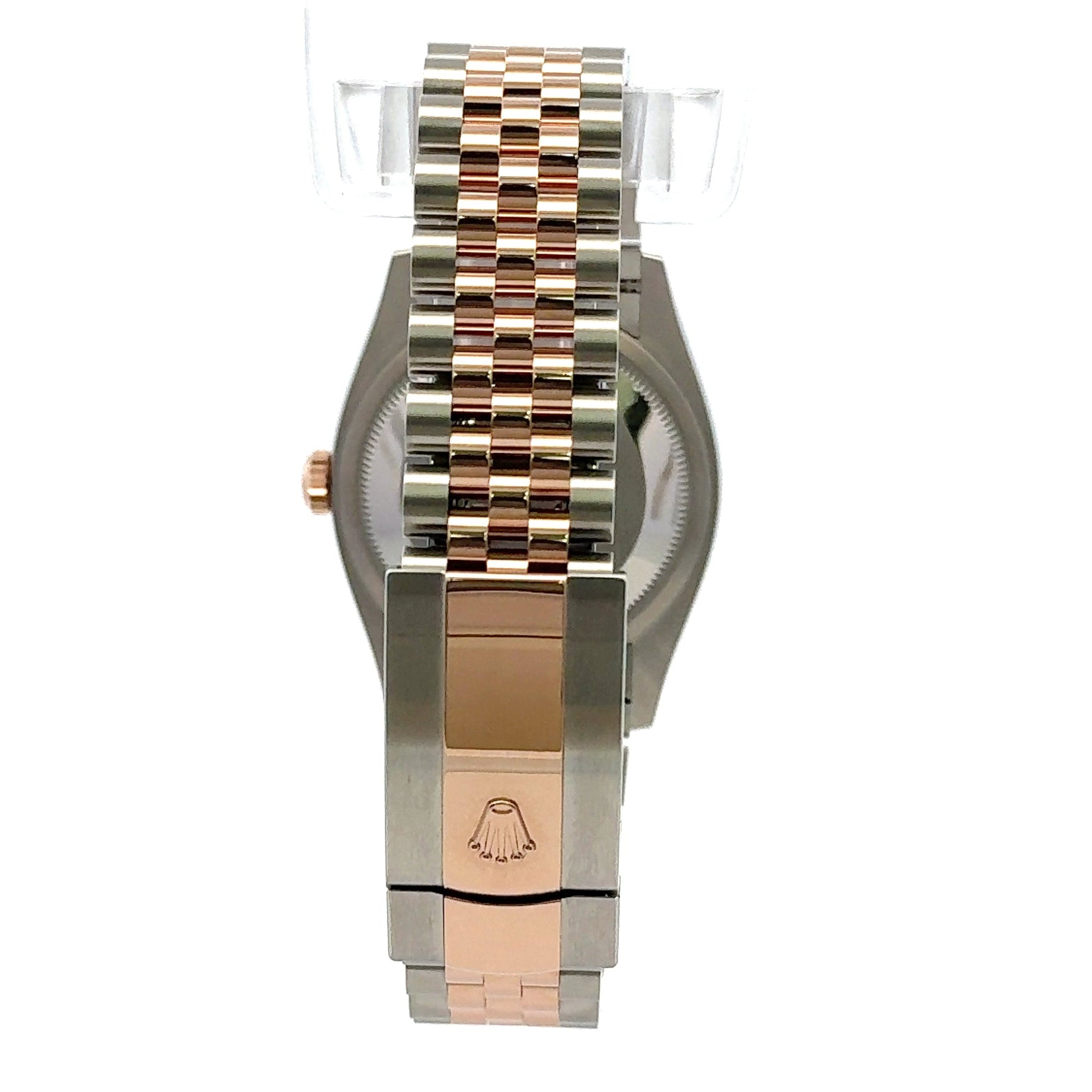 2024 Rolex Datejust #126231 - Rose Gold 36mm Fluted Bezel MOP Diamond Dial