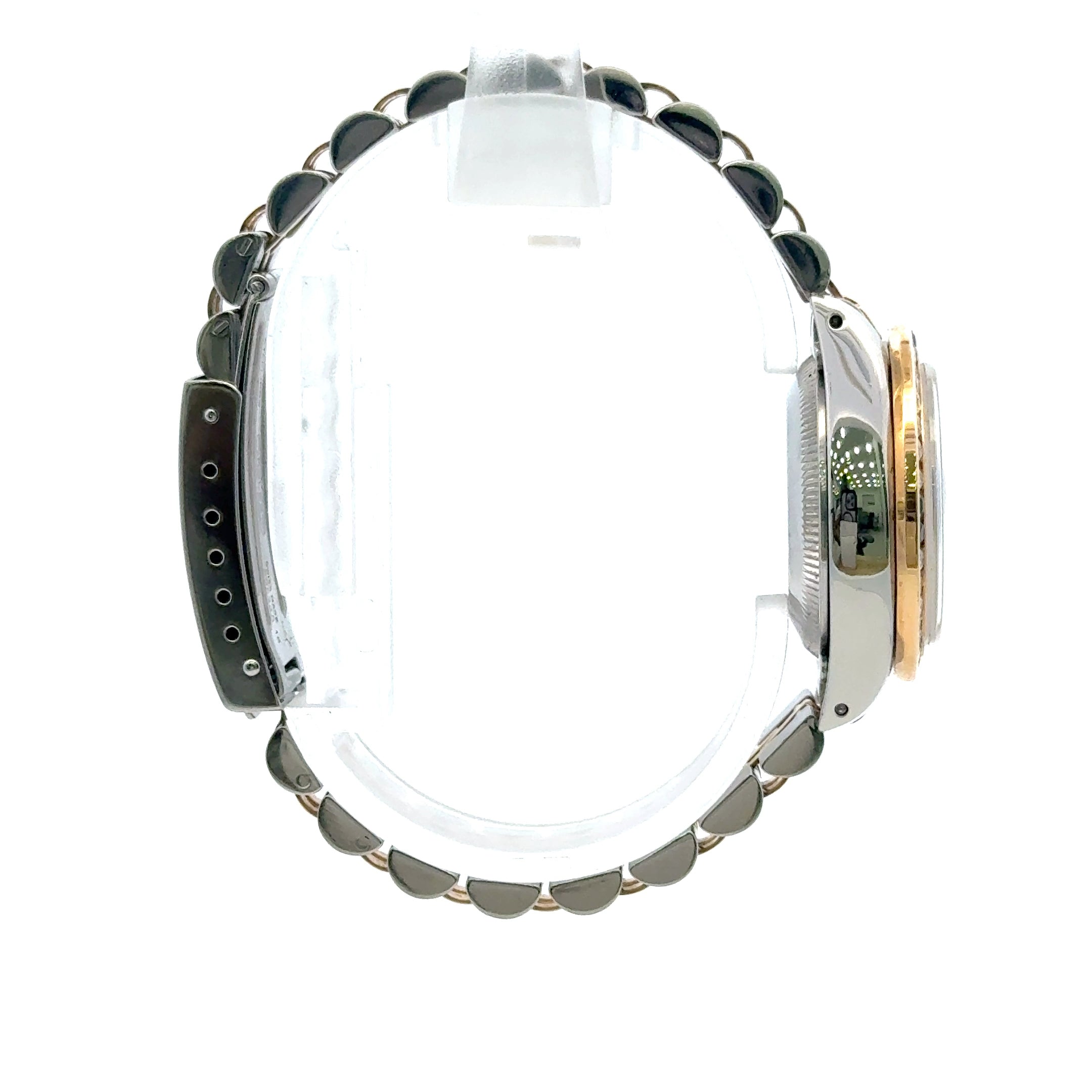 1982 Rolex Datejust #6917 - 26mm Ladies Jubilee Two Tone Diamond Dial & Diamond Bezel