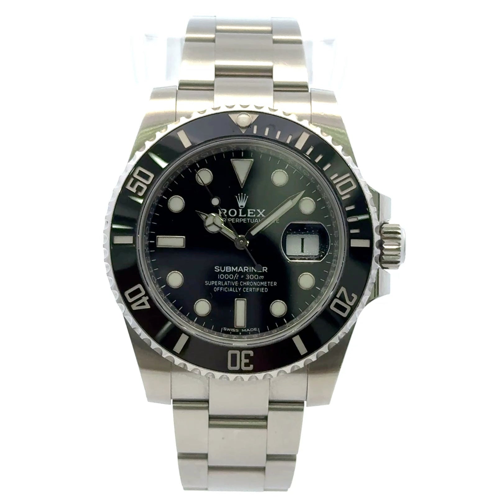 2020 Rolex Submariner #116610LN - Black Bezel Black Dial 41 mm Oyster Stainless Band