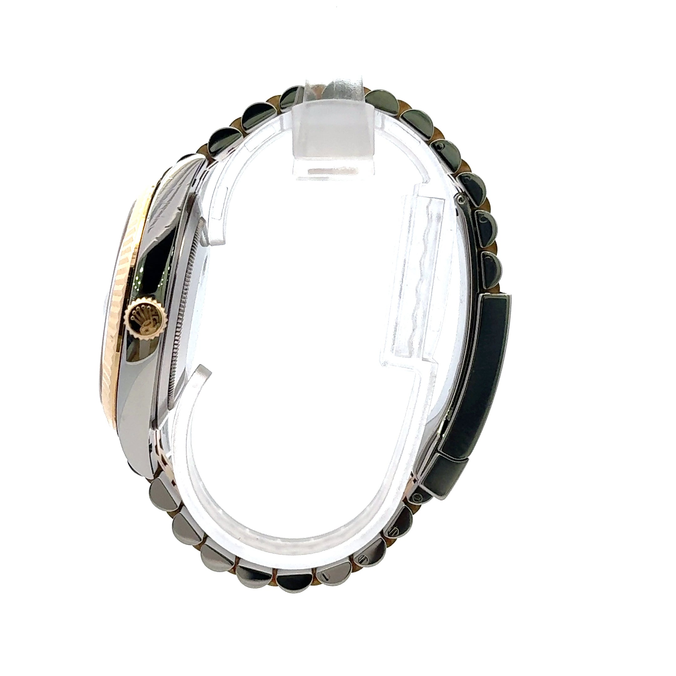 Rolex Datejust #126333 - Jubilee Two Tone Fluted Bezel 18K Yellow Gold Dial
