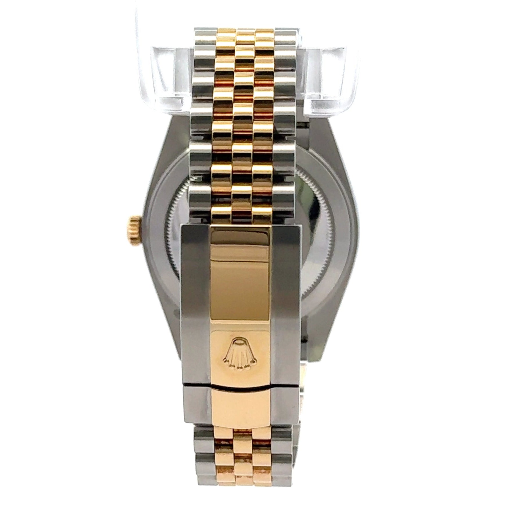 Rolex Datejust #126333 - Jubilee Two Tone Fluted Bezel 18K Yellow Gold Dial