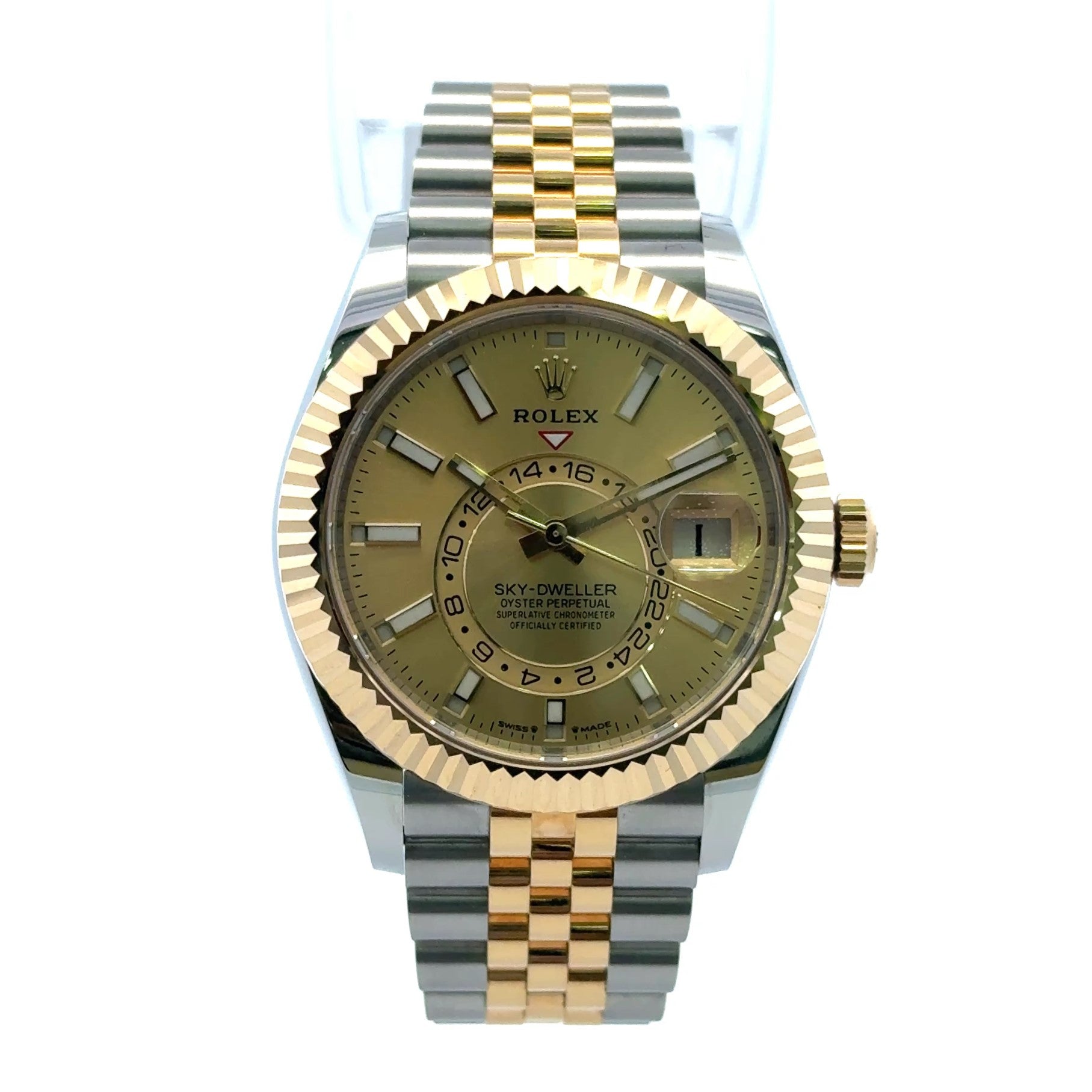 2025 Rolex Sky-Dweller #336933- Two Tone Jubilee Band