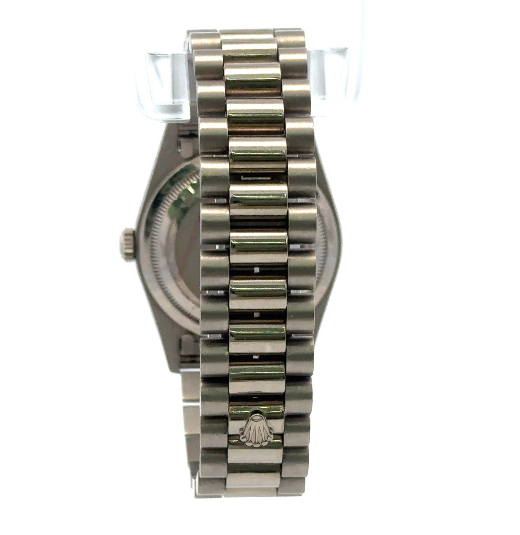 1990 Rolex DayDate #18239 - Presidential Full White Gold 18K Diamond Dial