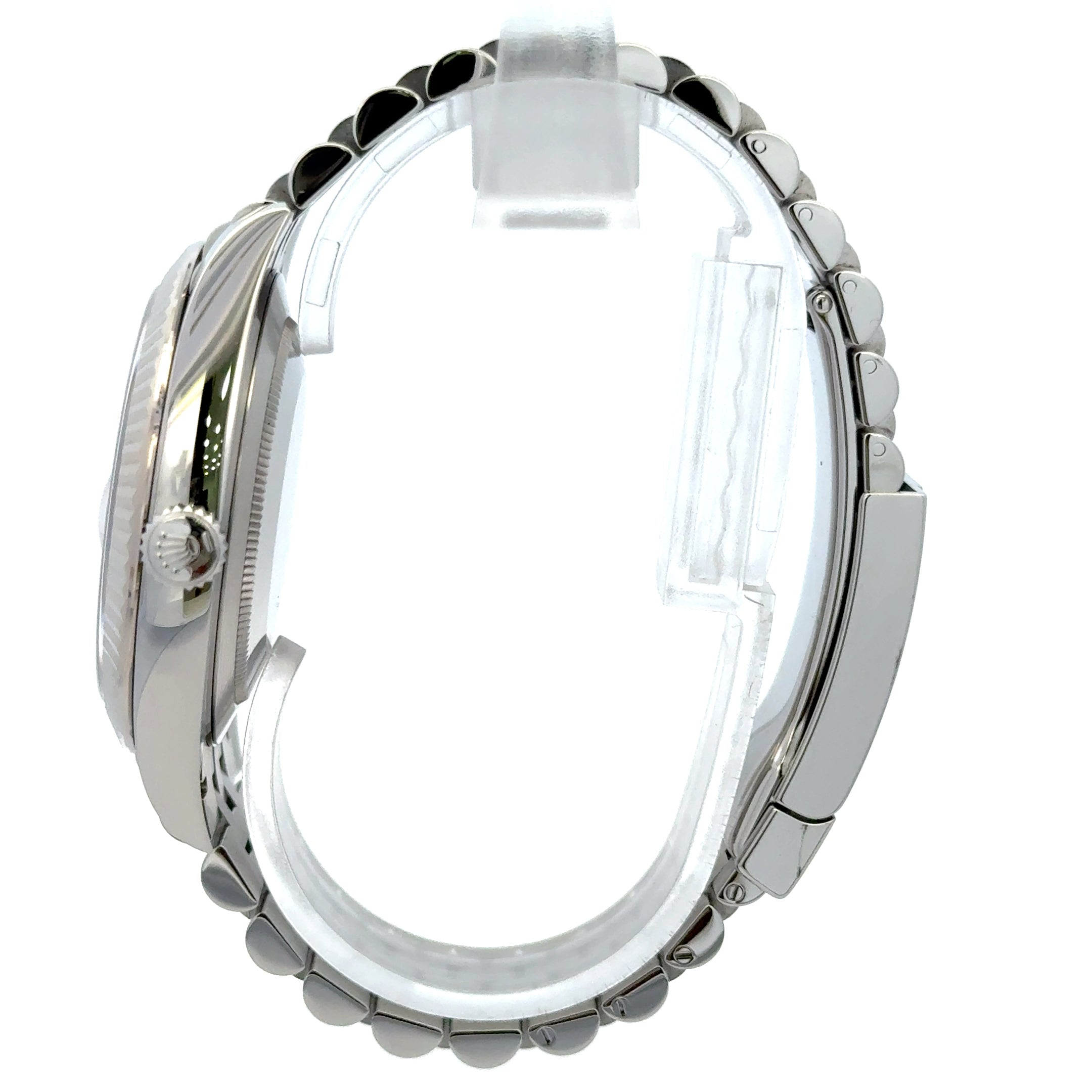 Rolex Datejust #126334 - 41mm Jubilee Bracelet MOP Diamond Dial Fluted Bezel 18K White Gold