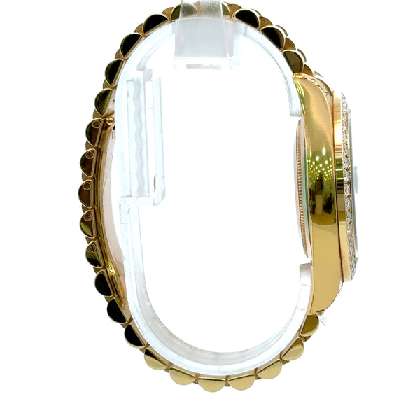 2008 Day Date #218348 - Yellow Gold 18K Diamond Dial & Bezel