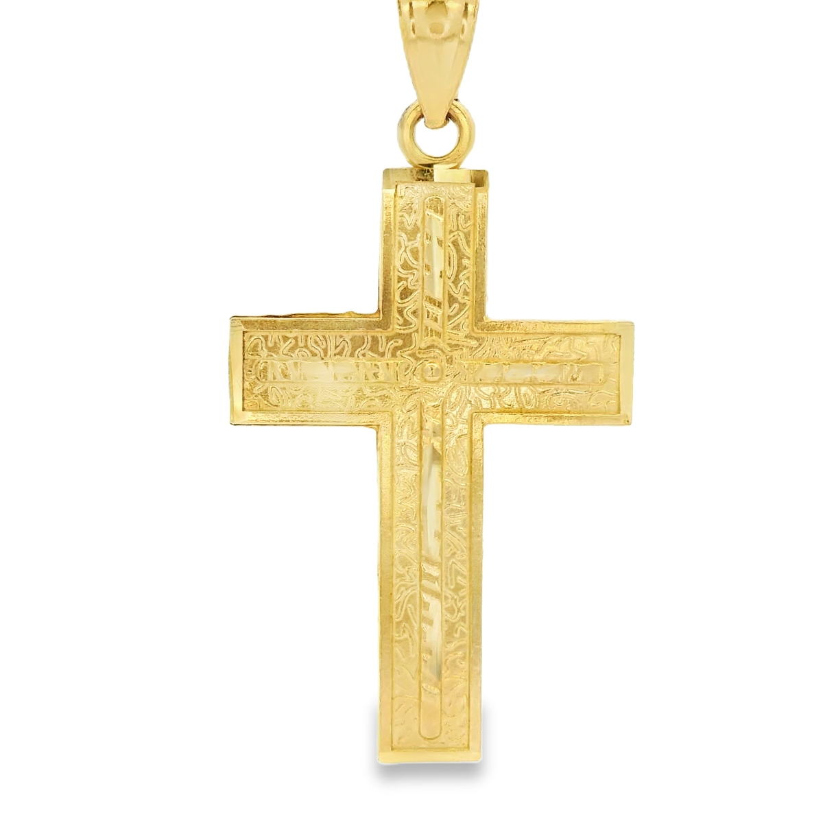 NK 14K CROSS .9