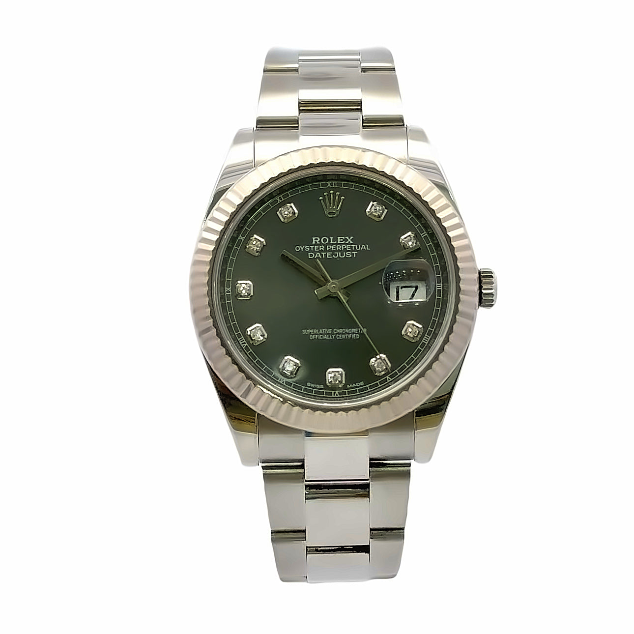 2017 Rolex Datejust #126334 - Diamond Gray Dial