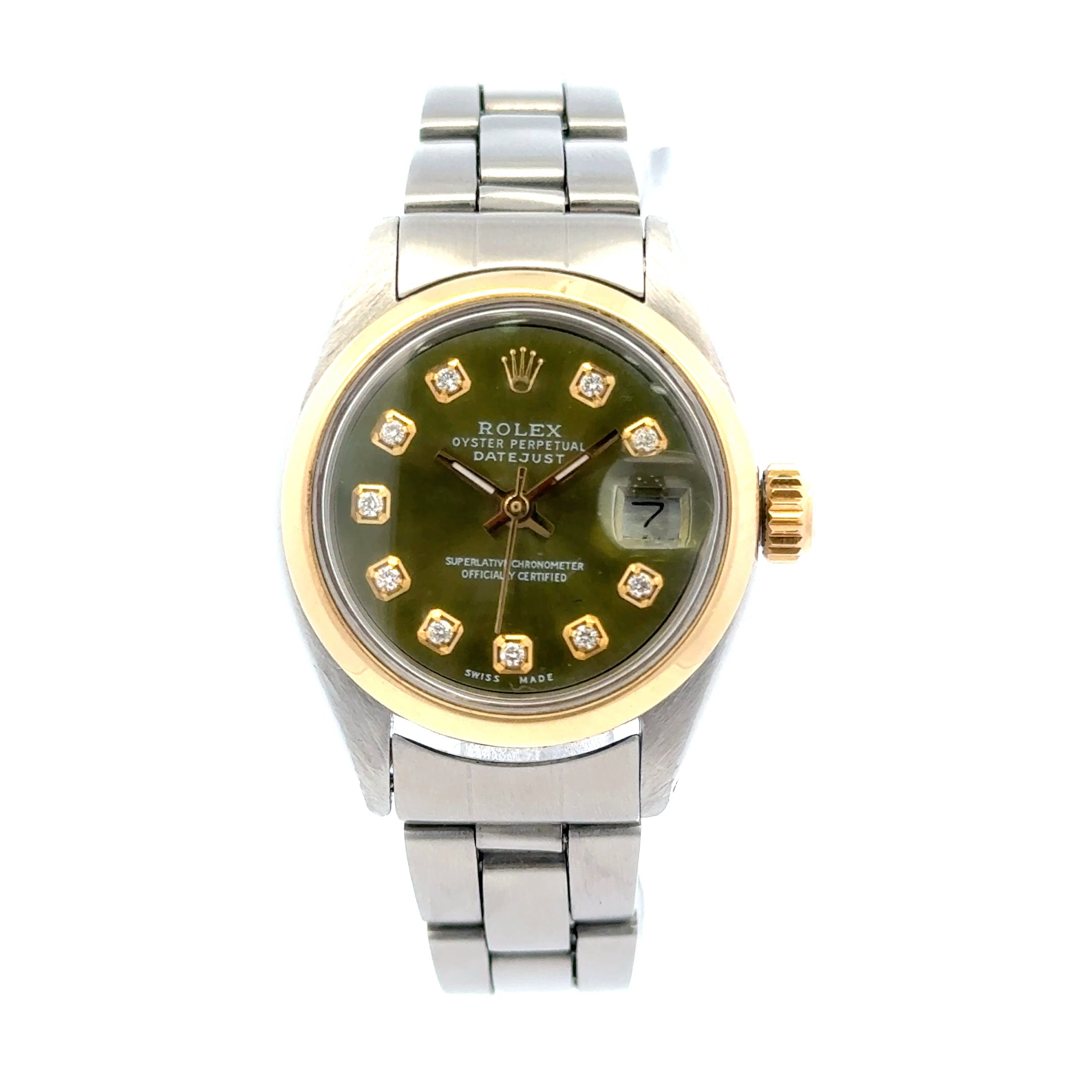 1978 Rolex Datejust #6916- Oyster Perpetual With Diamond Dial