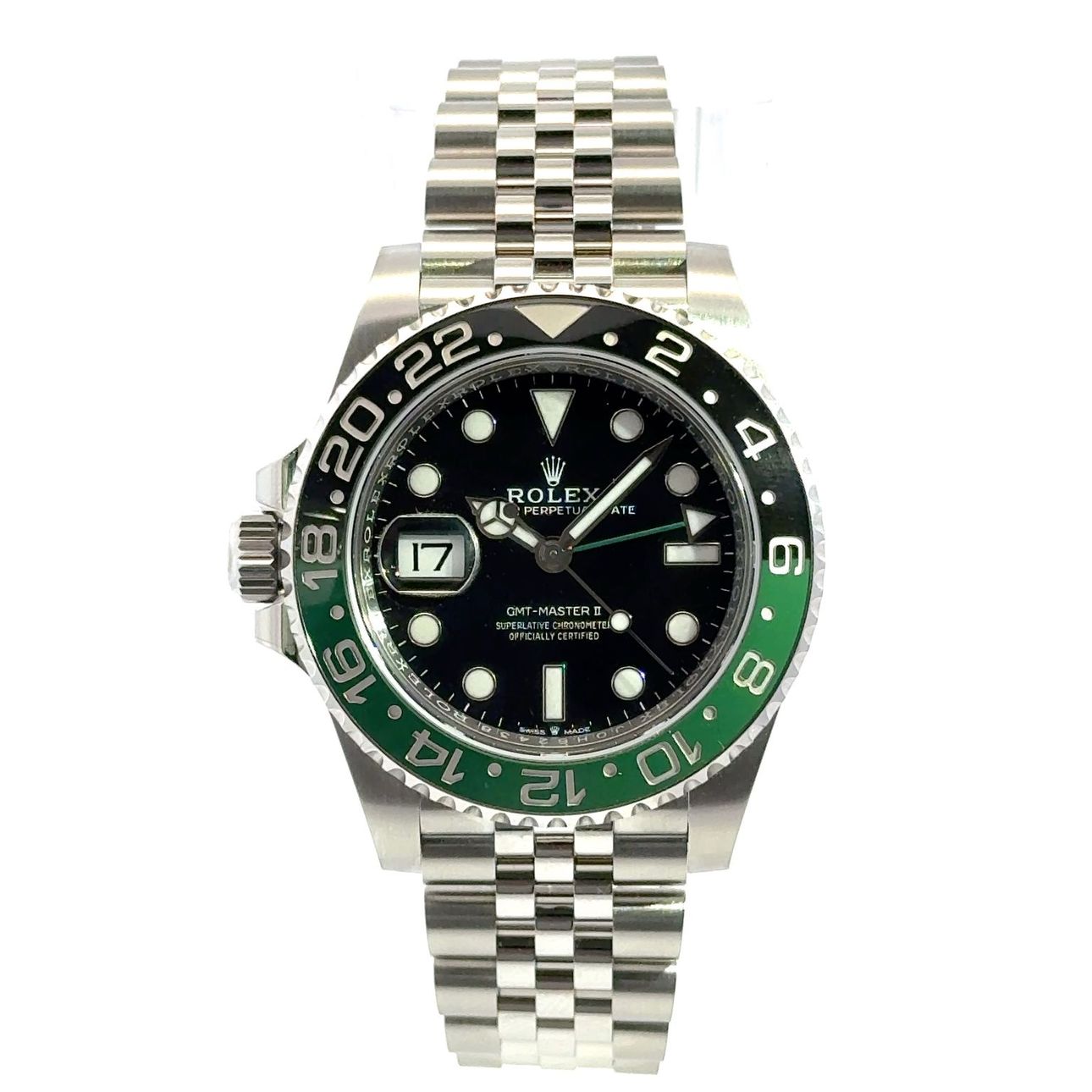 2023 Rolex GMT-Master II #M126720VTNR -Sprite Green Black Lefty