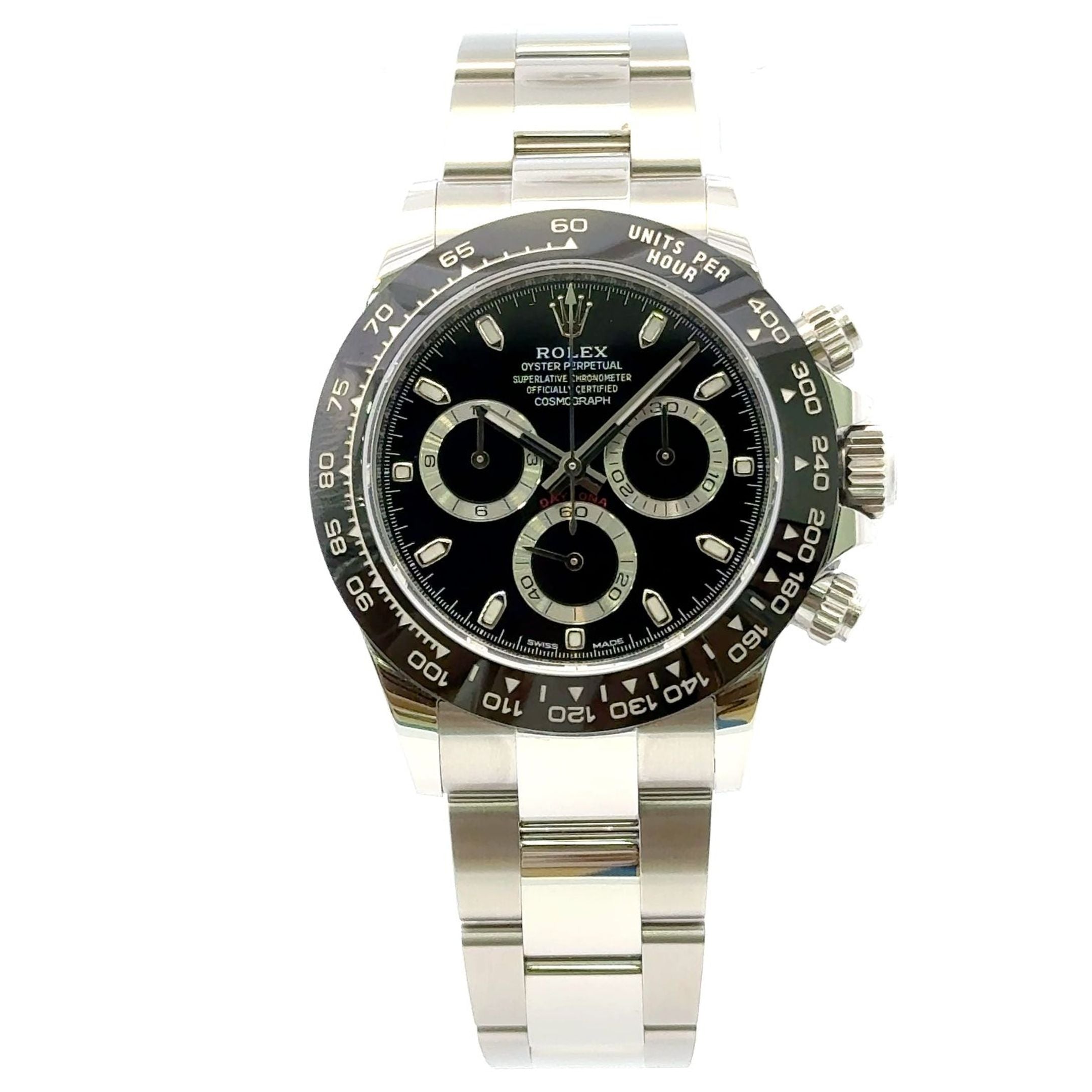 2022 Rolex Daytona #116500LN - New Oyster Perpetual Black Dial & Bezel