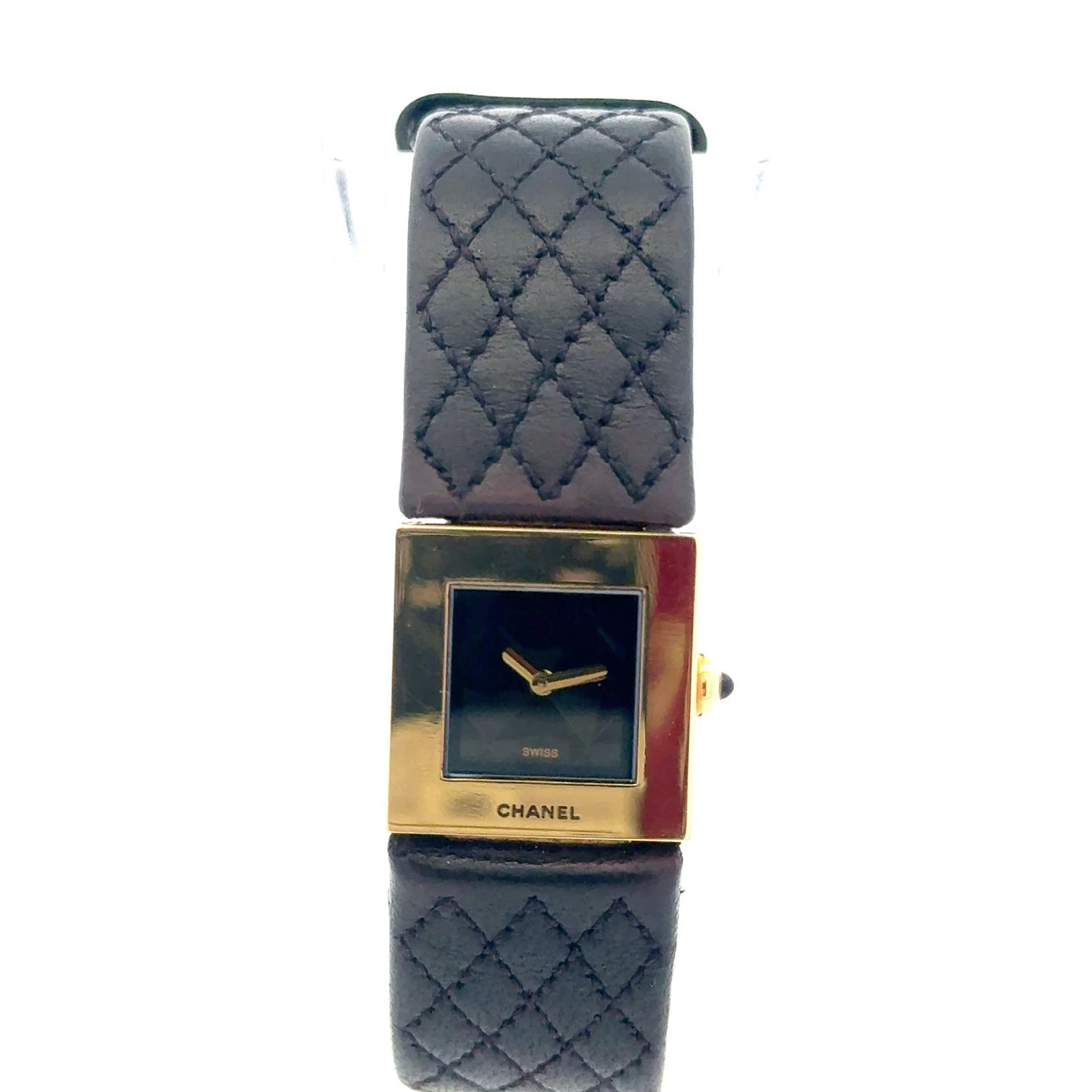 1993 Chanel Quartz #H0109 Q.B.12871 -Matelasse 18K Ladies Quartz