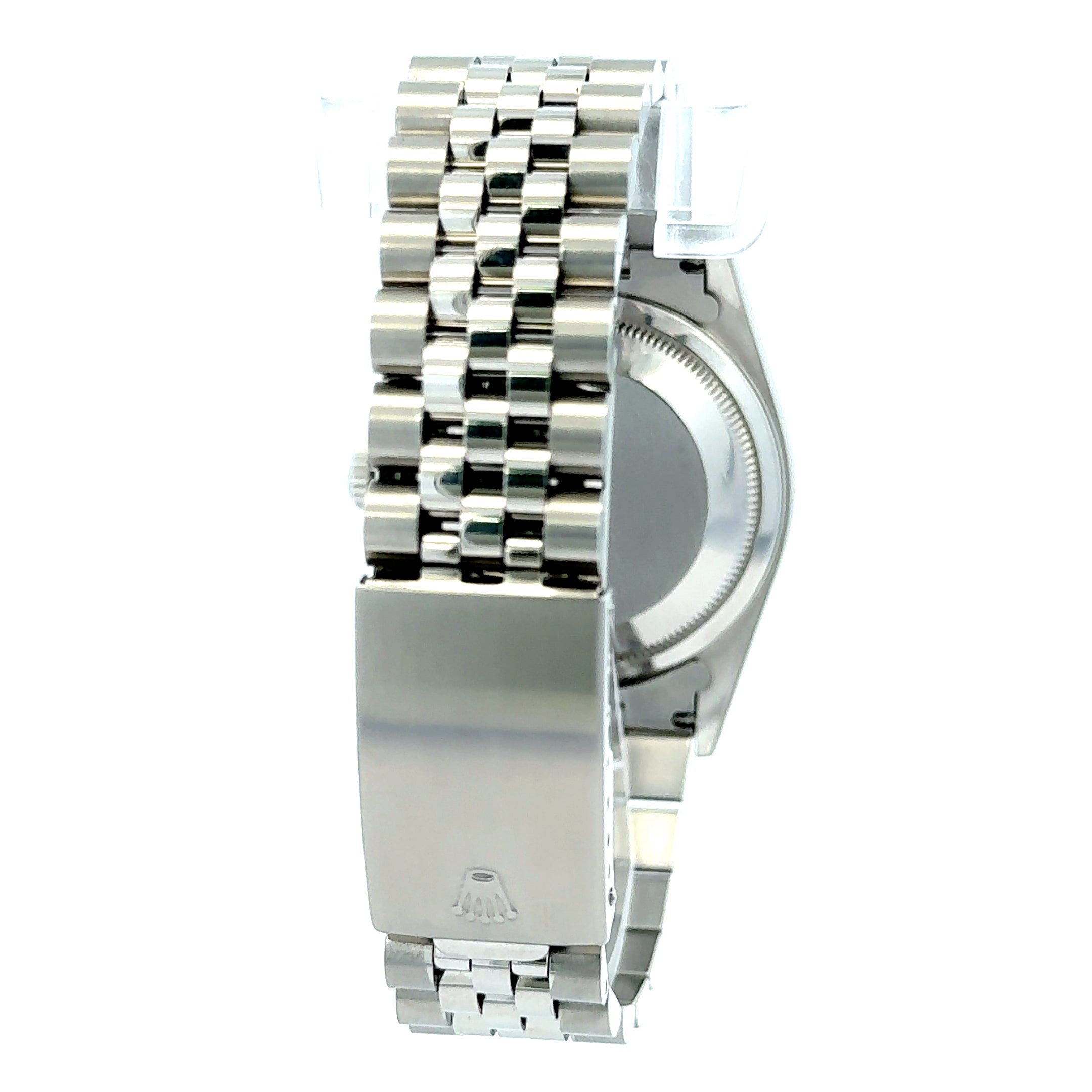 2004 Rolex Datejust #16200 - Oyster Perpetual Jubilee White Mother Of Pearl Dial With Diamonds