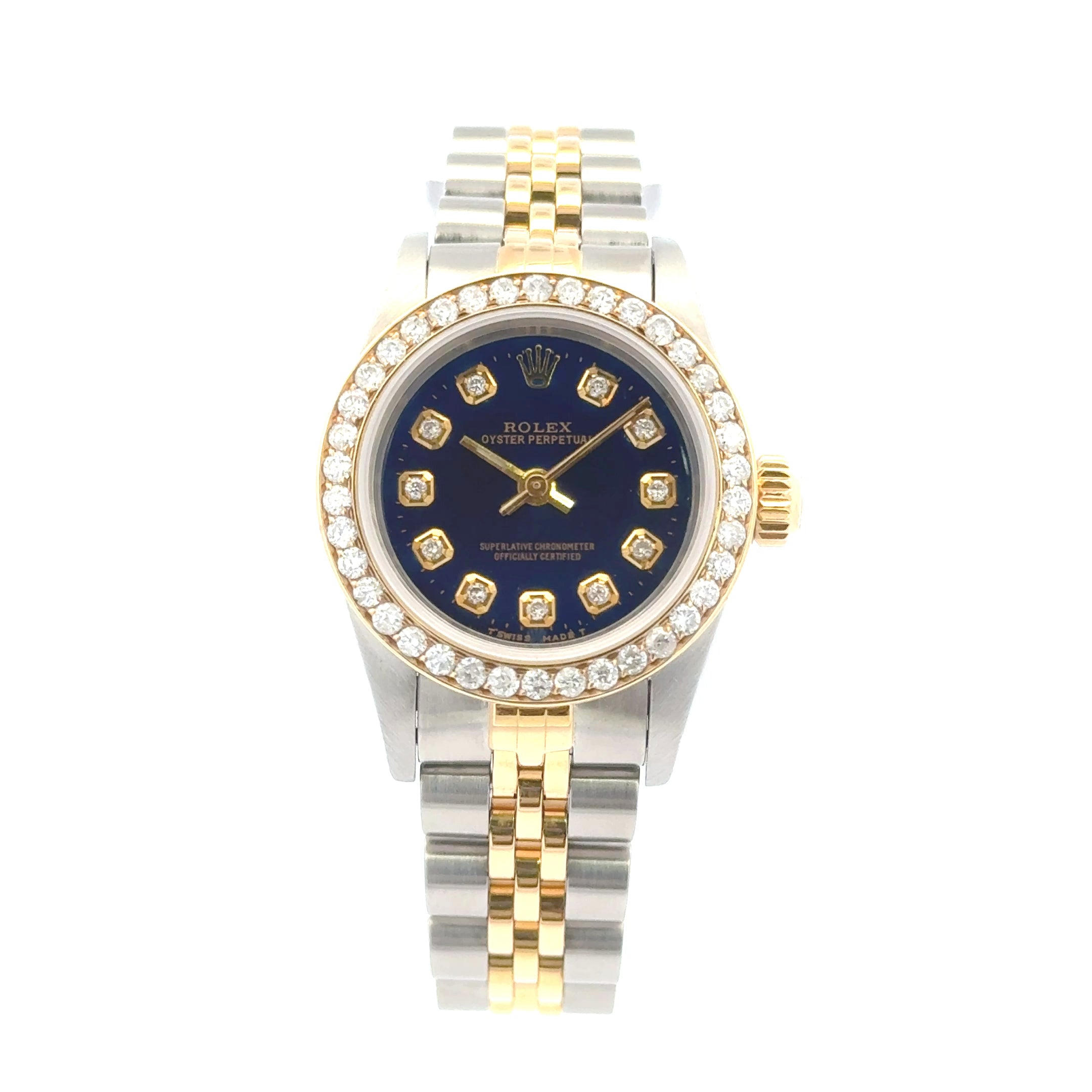 1993 Rolex Oyster Perpetual #67193 - Lady Diamond Dial & Bezel