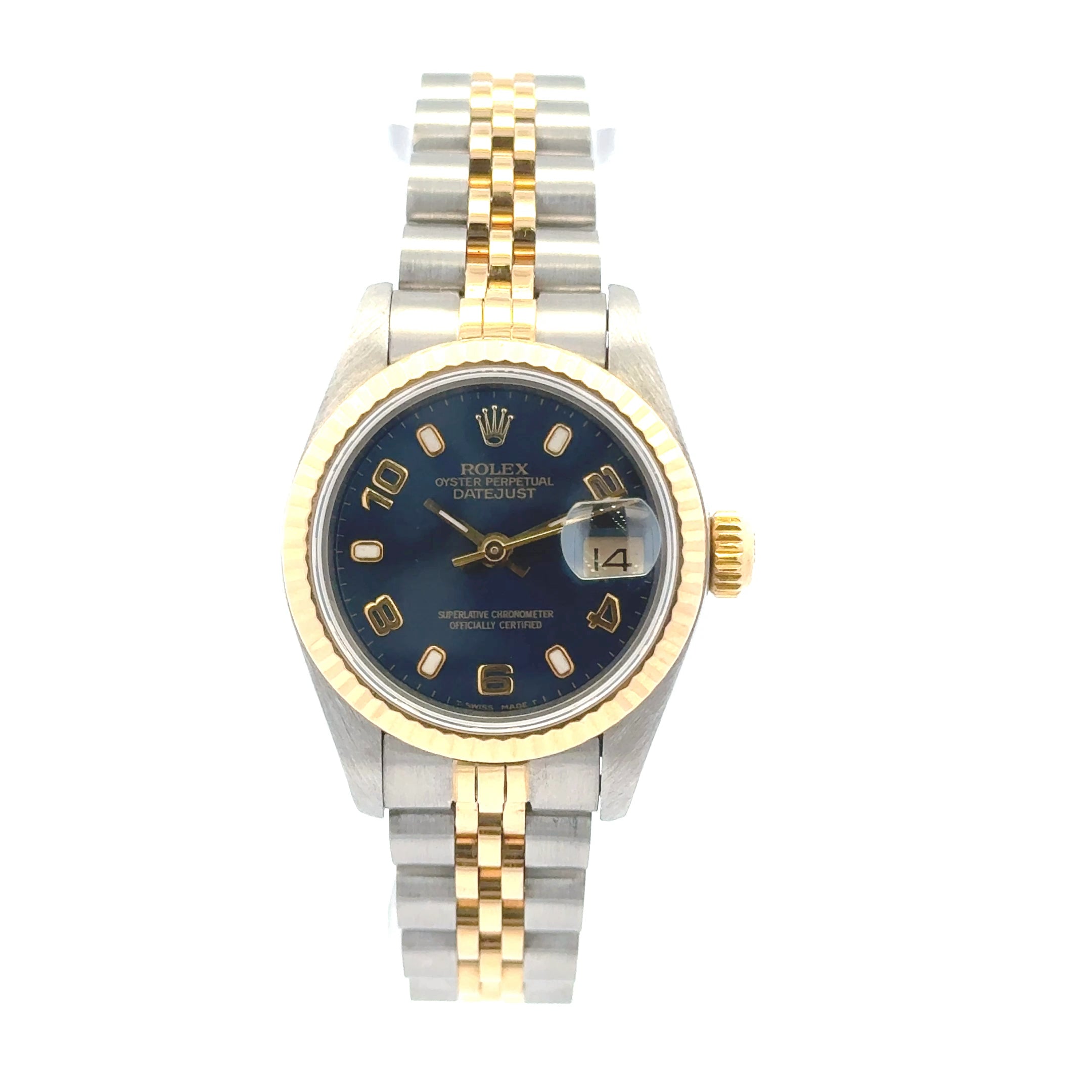 1997 Rolex Oyster Perpetual #69173 - Jubilee Datejust Deep Blue Dial