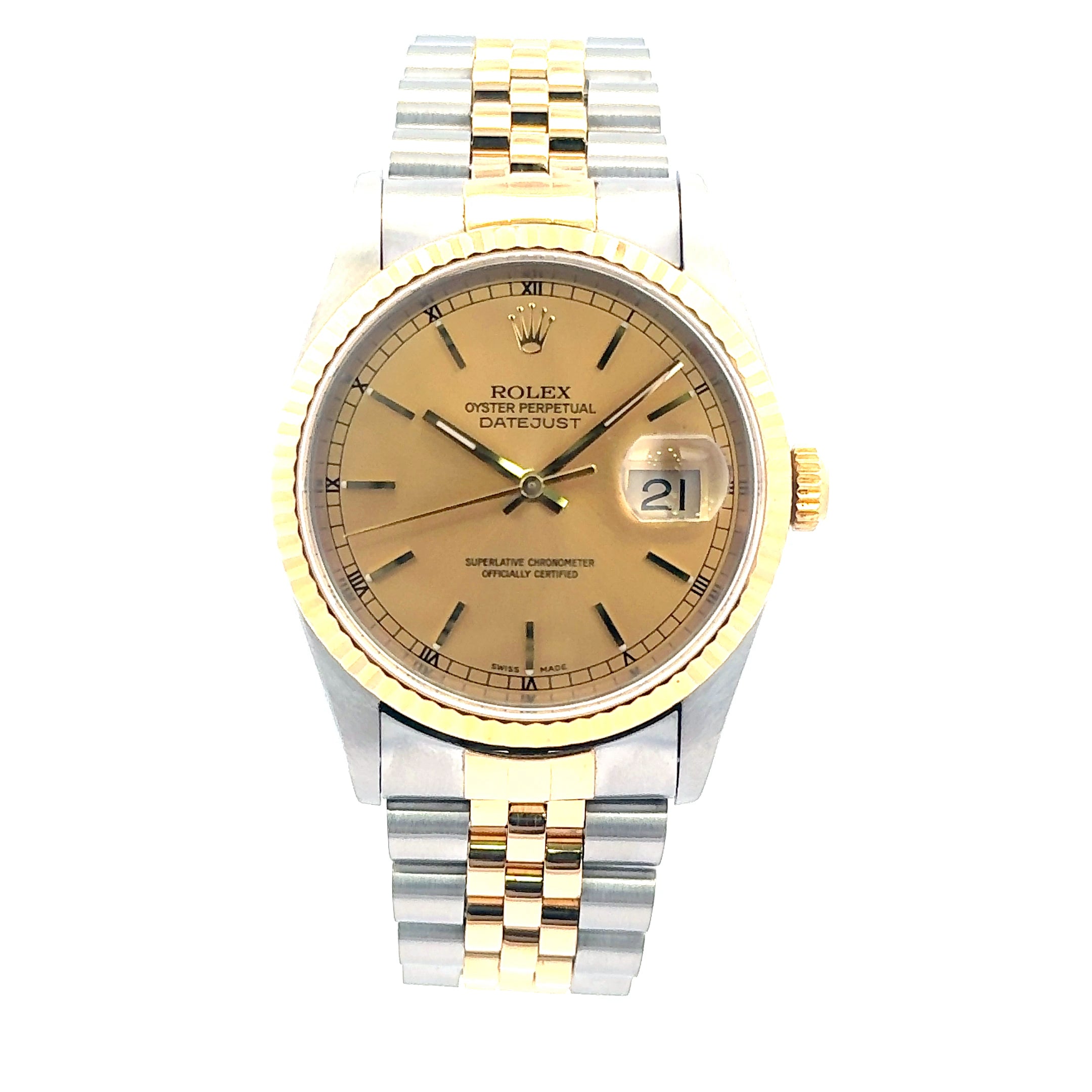 1997 Rolex Datejust #16233 - Oyster Perpetual Two-Tone Jubilee