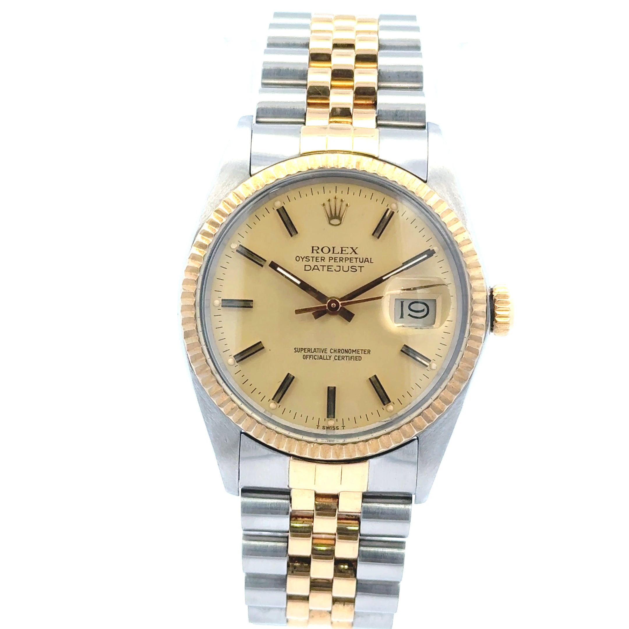 1987 Rolex Datejust #16013 - Oyster Perpetual Two-Tone Jubilee