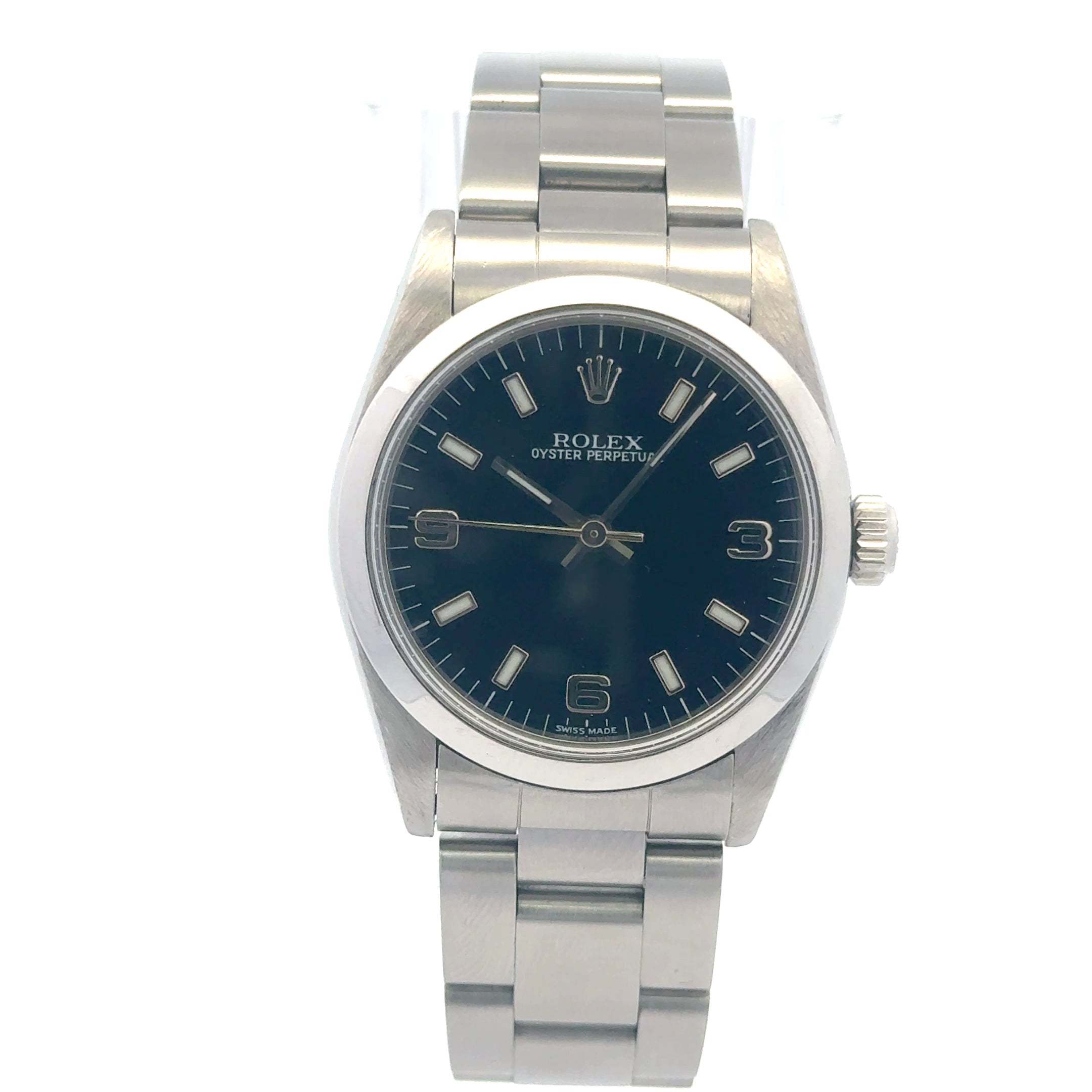 1999 Oyster Perpetual #77680 - Stainless Oyster Band & Smooth Bezel
