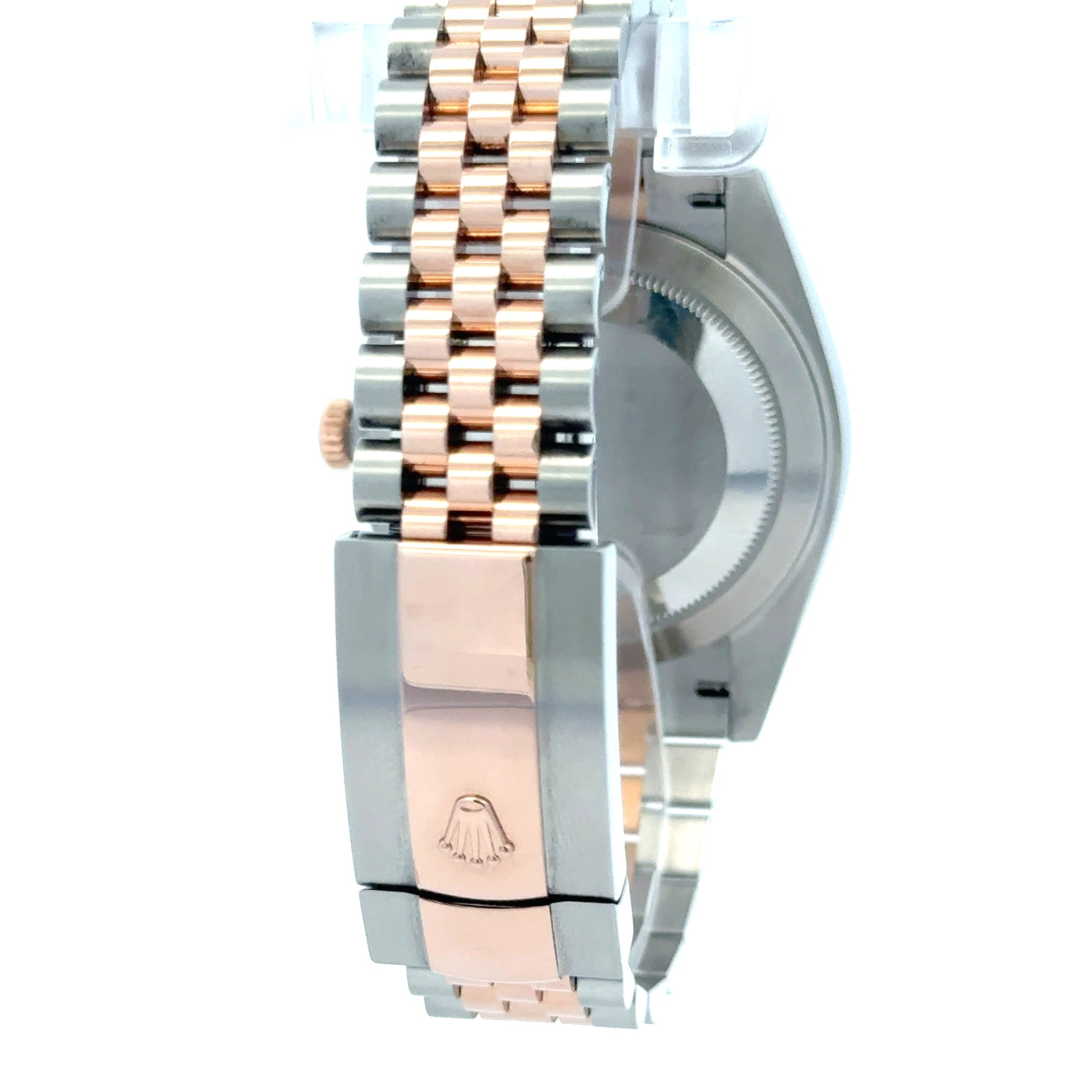 Rolex Datejust #126331 - Oyster Perpetual Two-Tone Rose Gold With Chocolate Dial