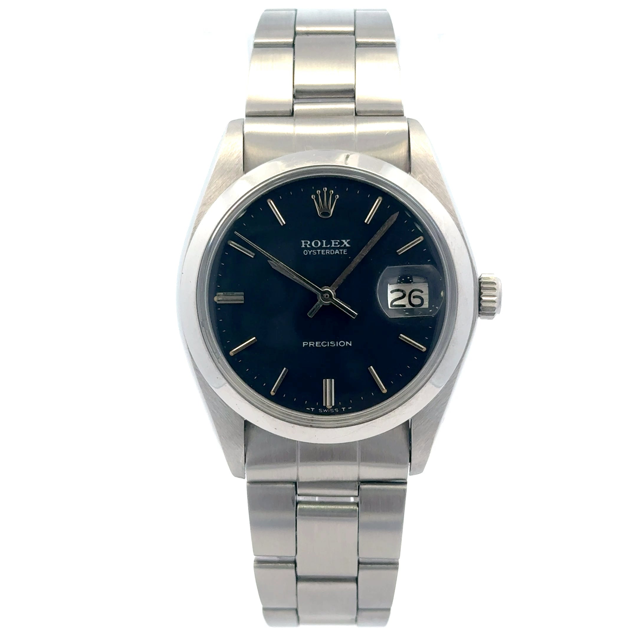 1981 Rolex Oyster Date #6694 - Black Dial