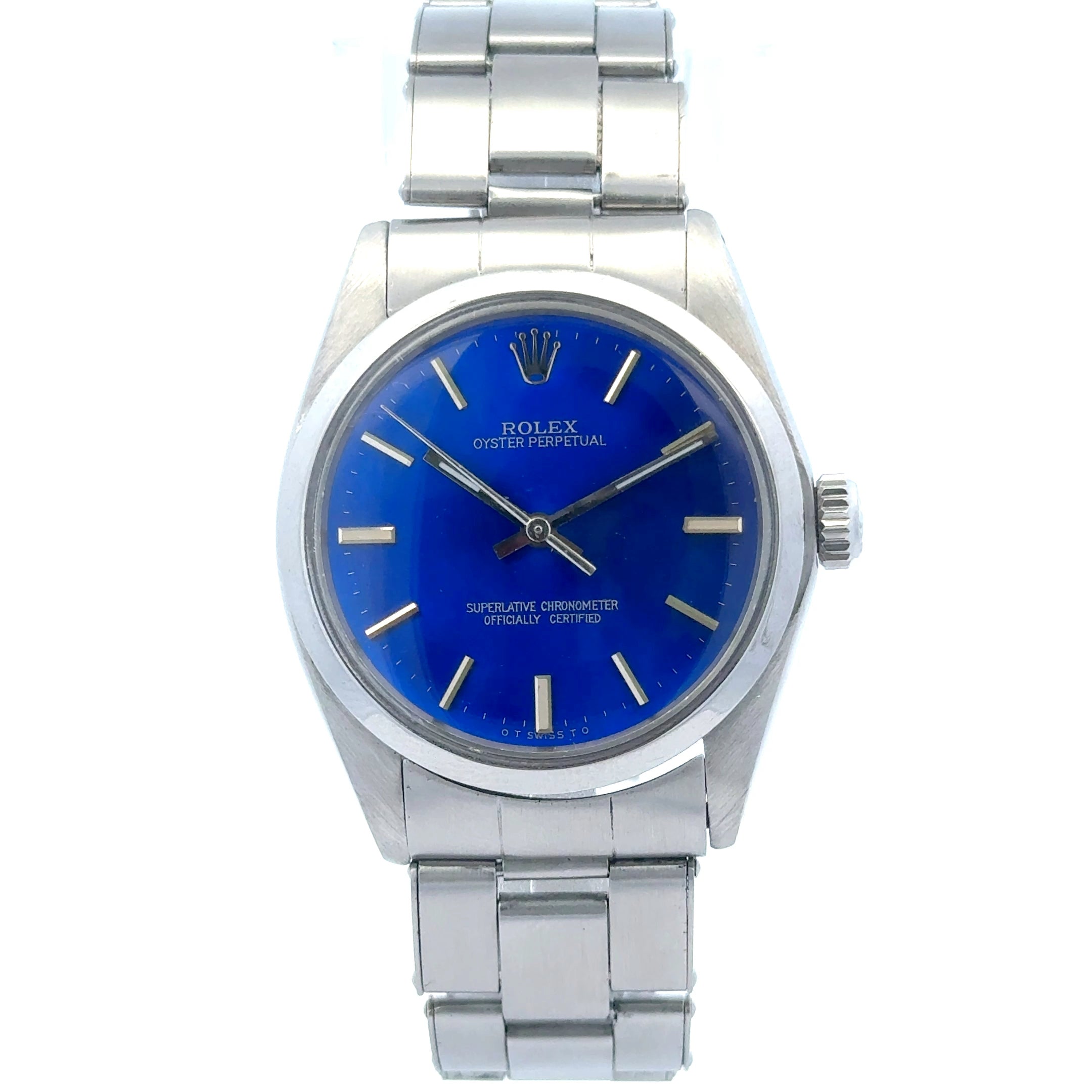 1972 Rolex Oyster Perpetual #6426 - Oyster Perpetual Blue Dial