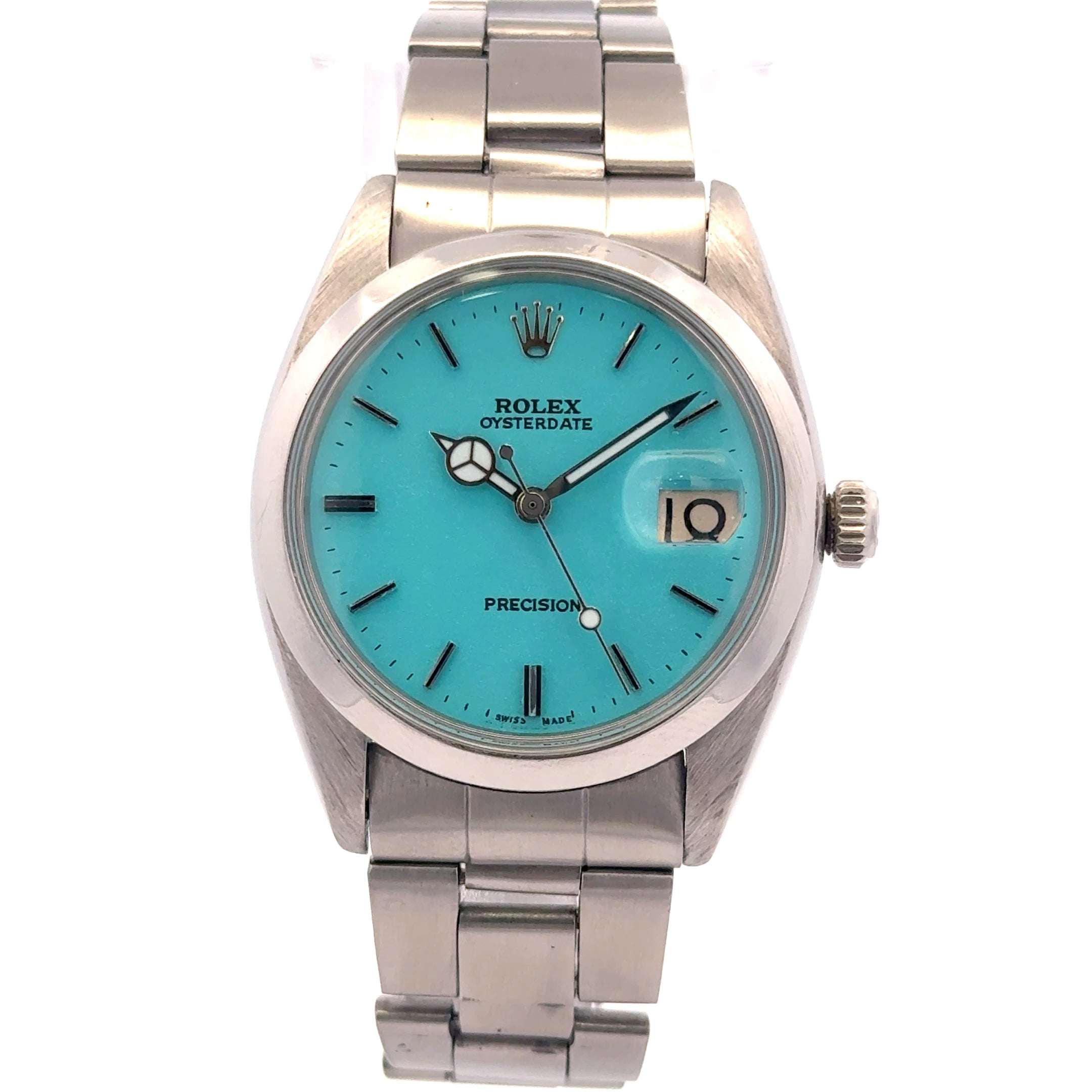 1982 Rolex Oyster Date #6694 - Tiffany Blue Dial