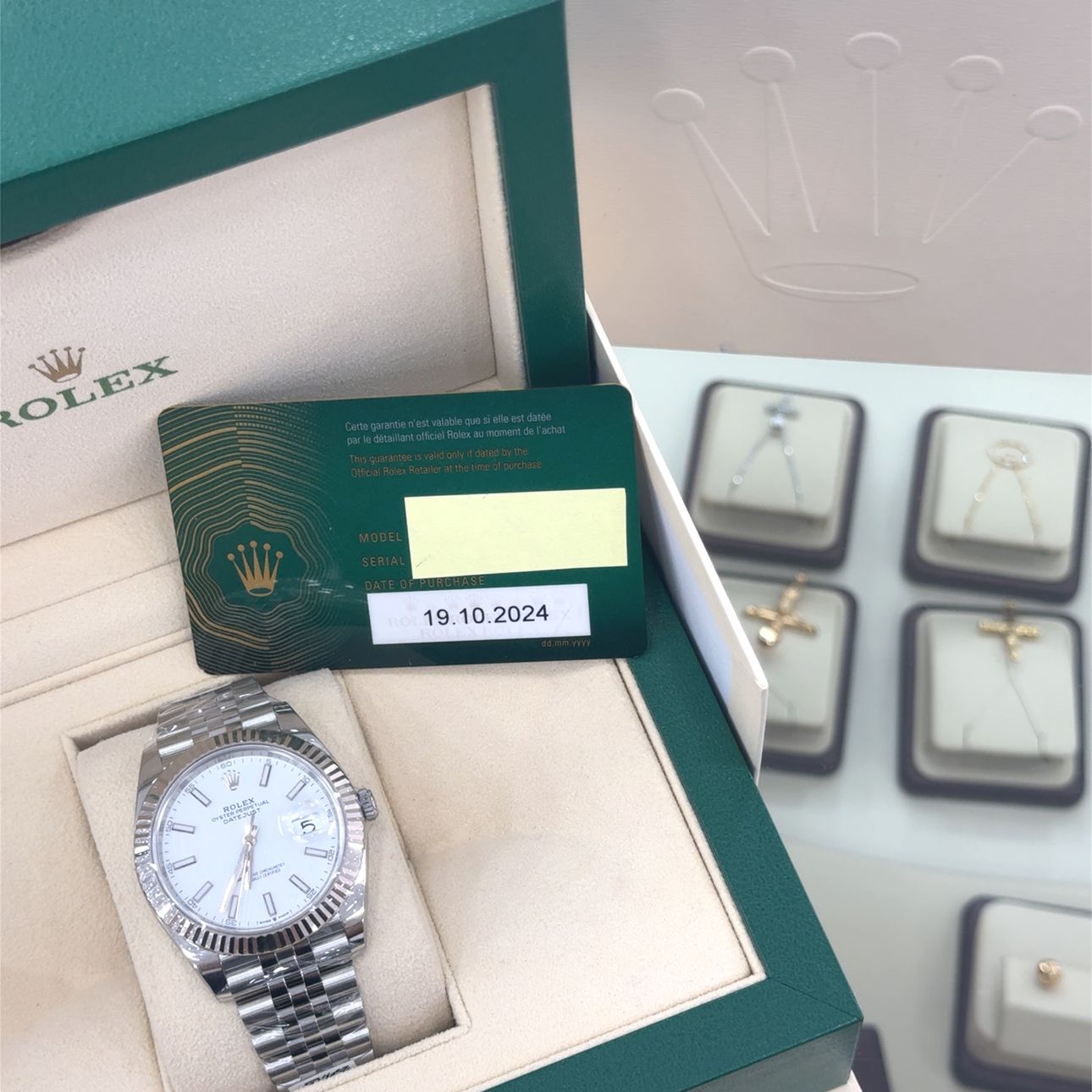 2024 Rolex 41mm Datejust #126334 - Jubilee Bracelet Fluted Bezel