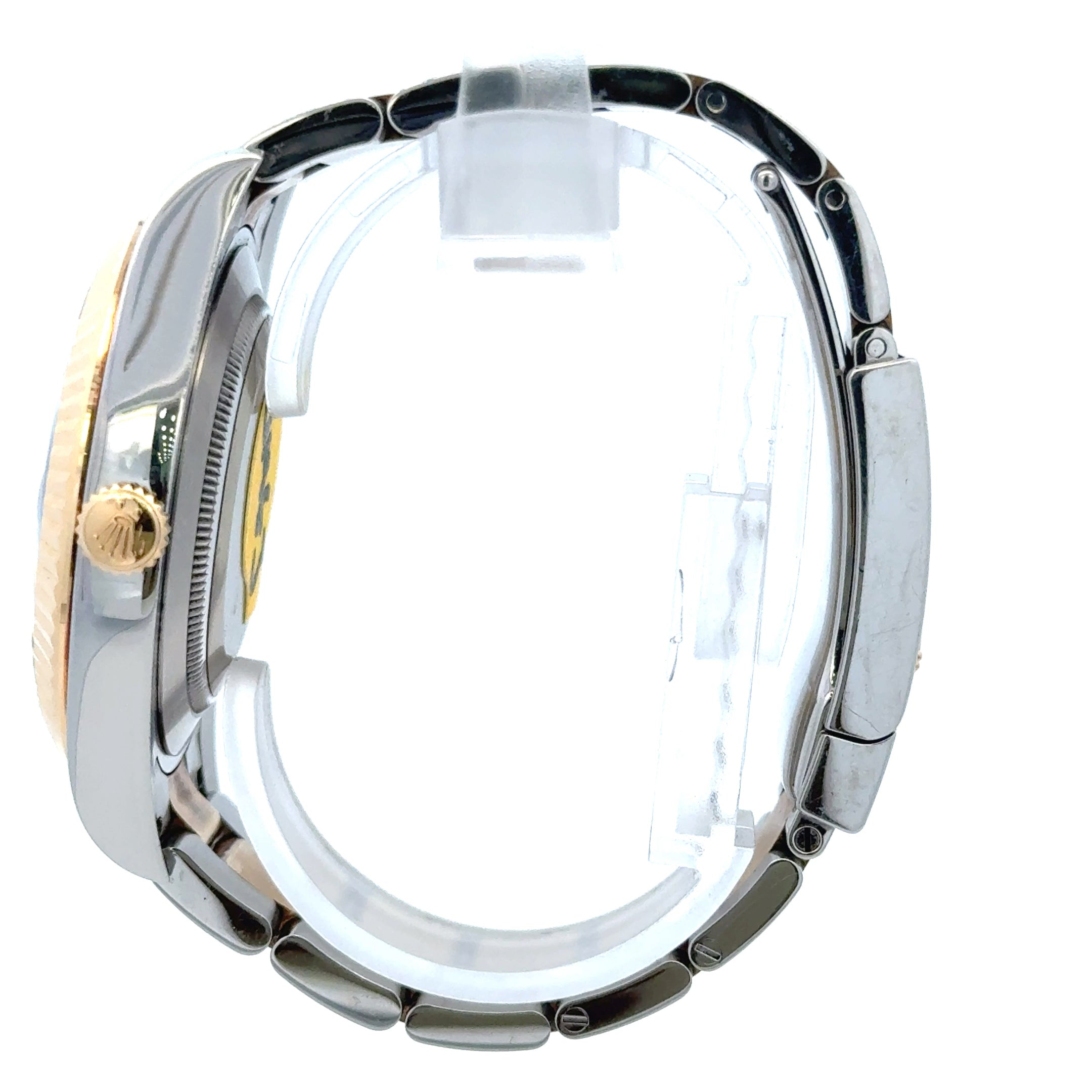 2012 Datejust #116333 - Two Tone Oyster Band, Diamond Dial, Fluted Bezel