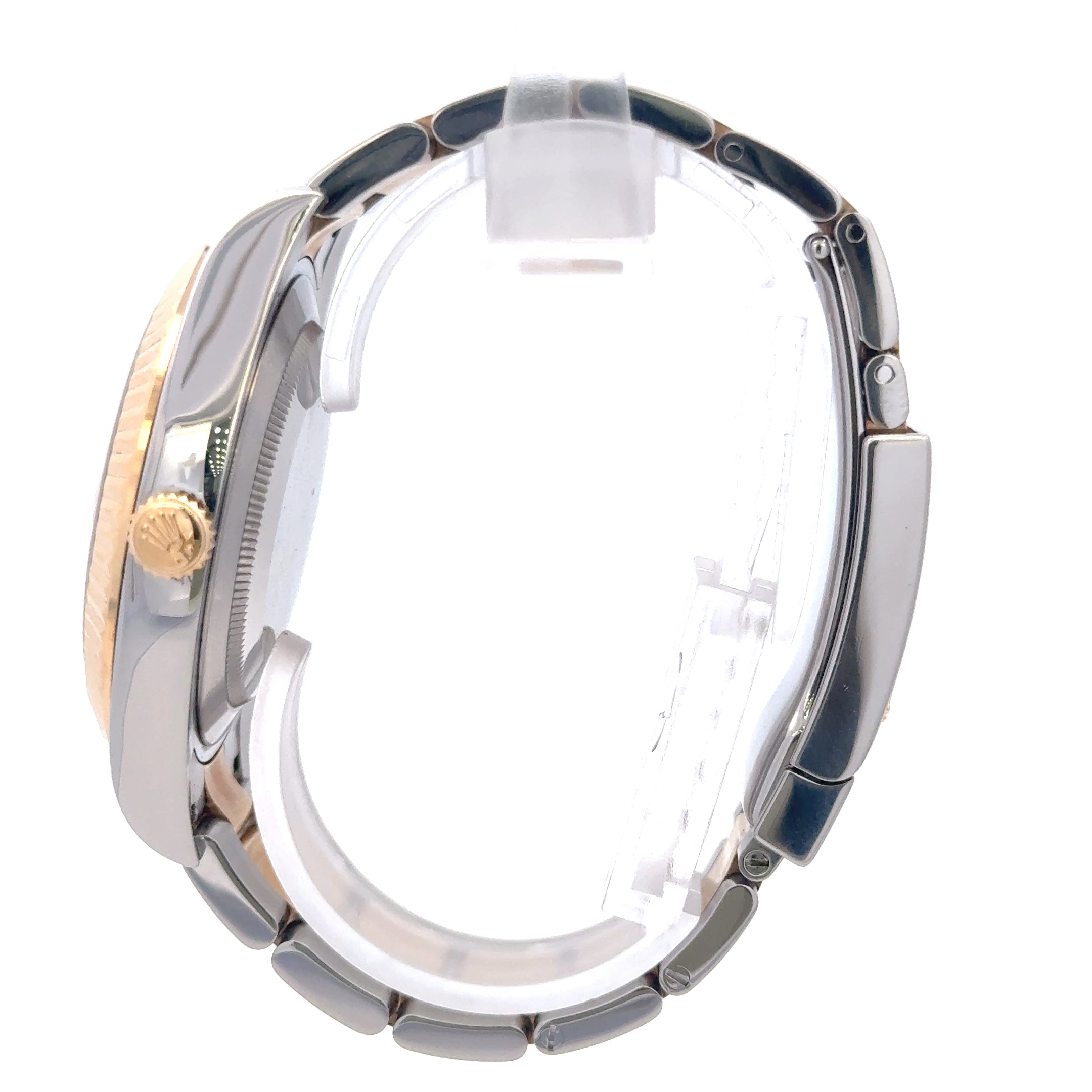 2015 Datejust #1163333 - Two Tone Oyster & Fluted Gold Bezel