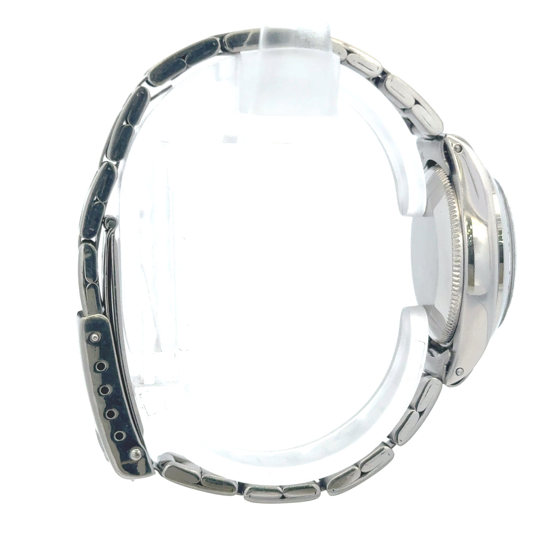 1969 Oyster Perpetual #6618 - Oyster Band, Smooth Bezel, & Pink MOP Diamond Dial