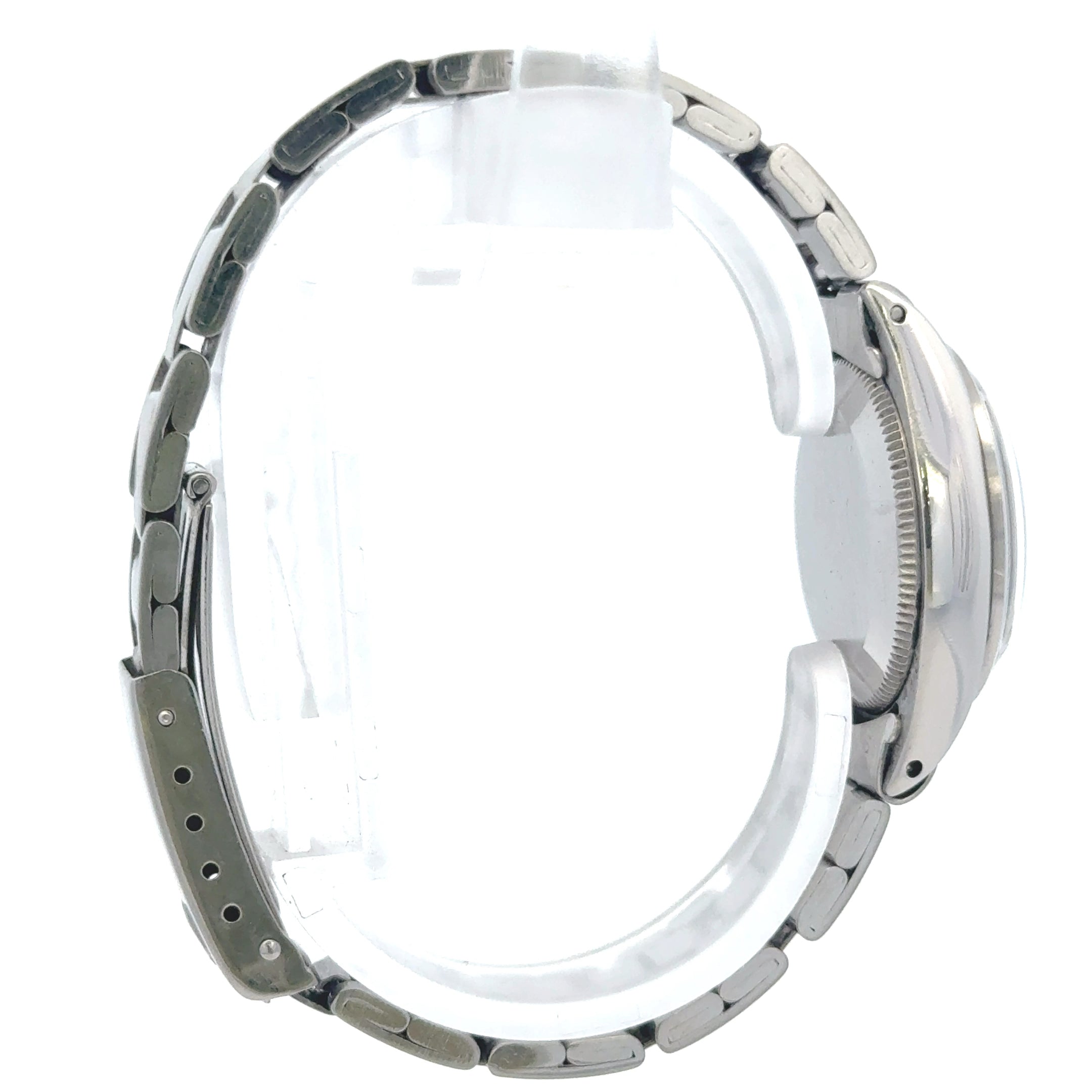 1967 Oyster Perpetual #6618 - Stainless Oyster, Smooth Bezel, & MOP Diamond Dial