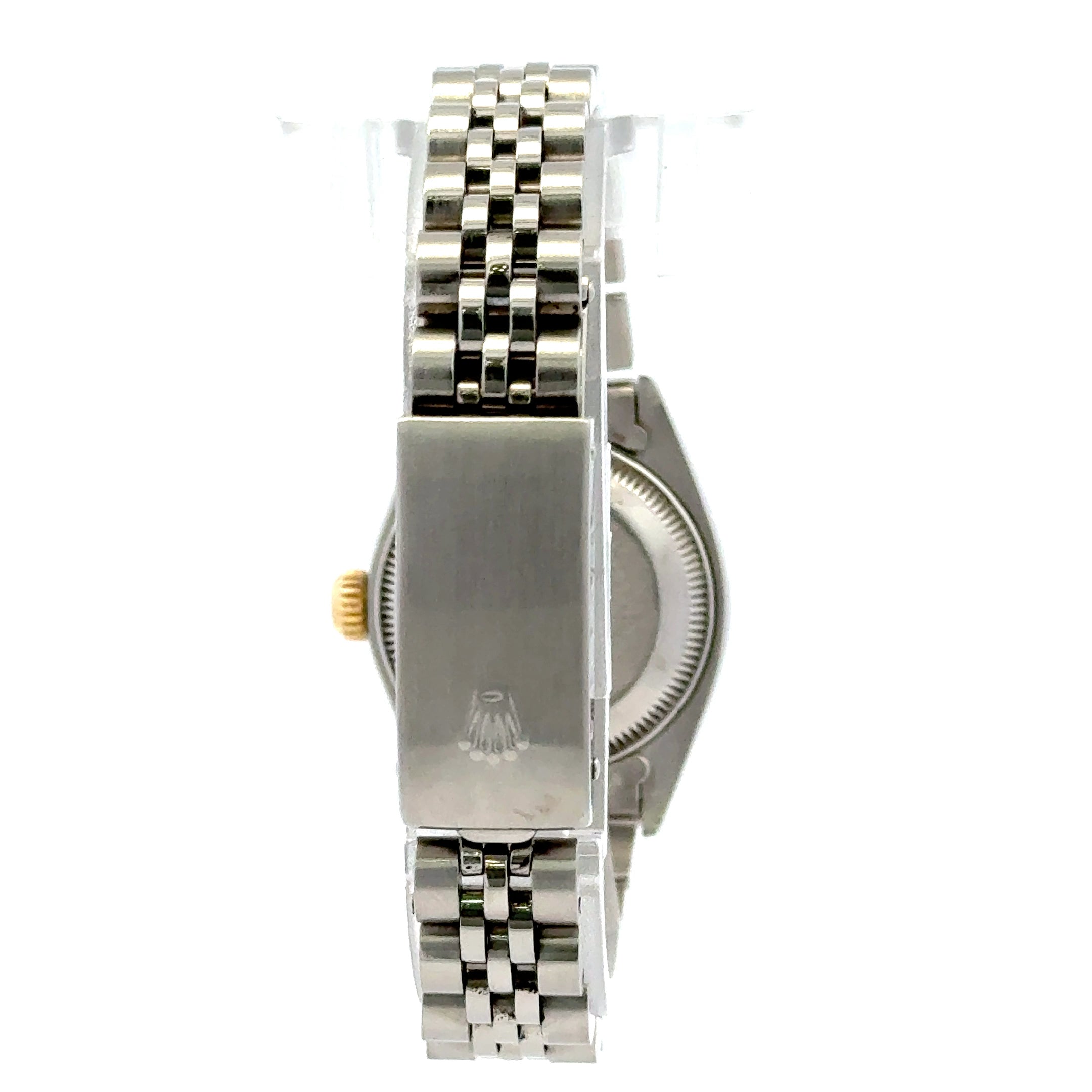 1975 Date #6917 - Stainless Jubilee & Fluted Gold Bezel