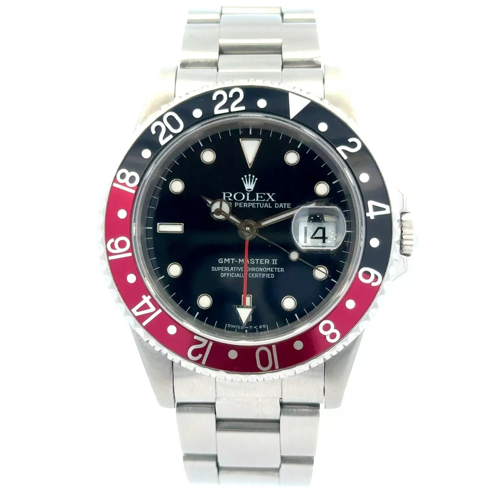 1998 Rolex GMT-Master II #16710- Oyster Perpetual Date With Red & Black Bezel