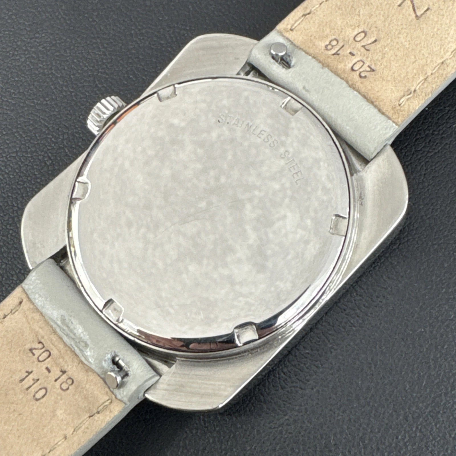 Vintage Longines Comet “Mystery Dial” Wristwatch – 1970s Retro Icon