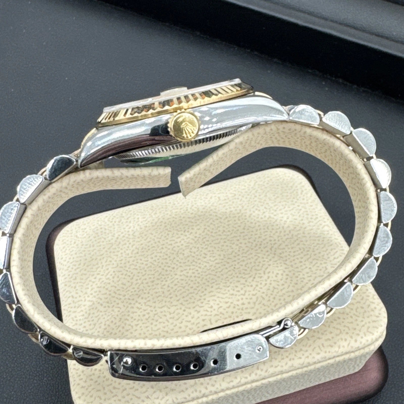 Rolex Datejust 68273 – Champagne Computer Diamond Dial – Serviced w Certificate