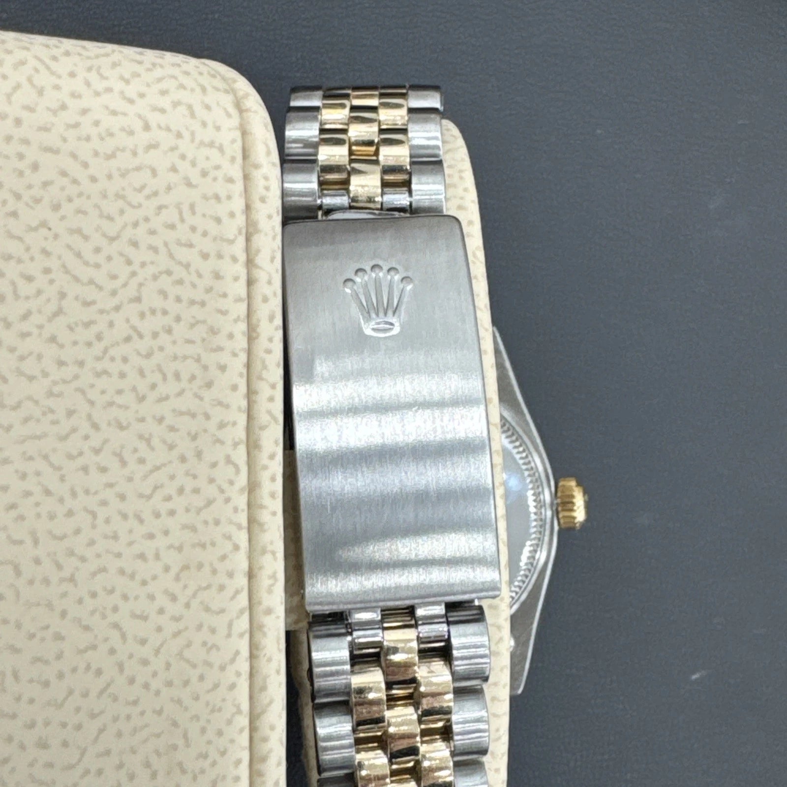 Rolex Datejust 68273 – Champagne Computer Diamond Dial – Serviced w Certificate