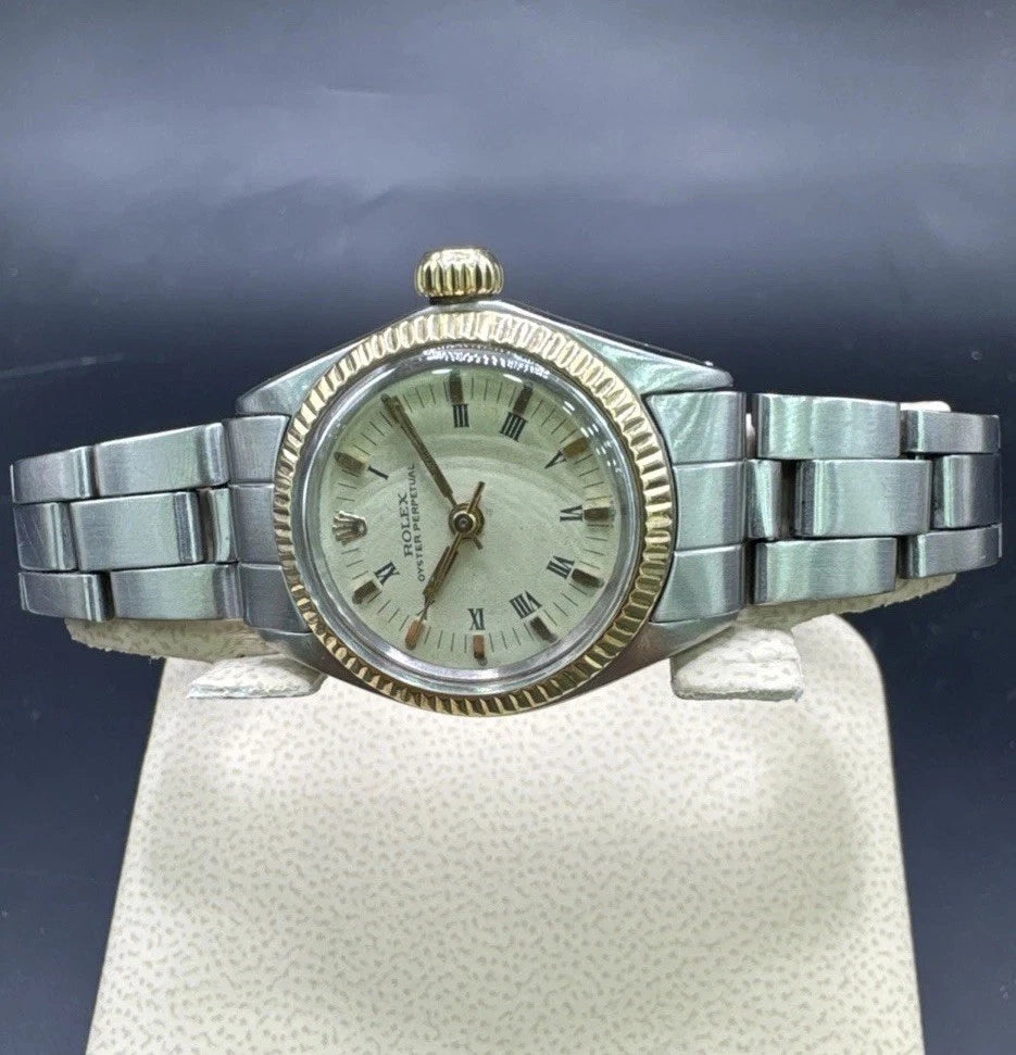 Vintage 1971 Ladies Rolex Oyster Perpetual 6804 - Serviced & Warranty