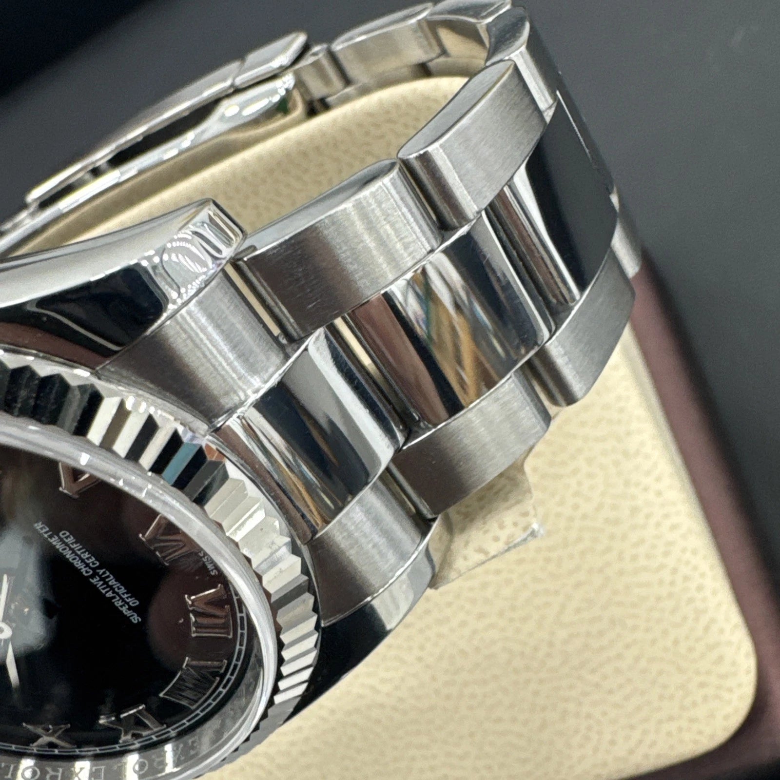 Rolex Datejust 36mm – Model 116234 (2018) – Black Dial with Roman Numerals