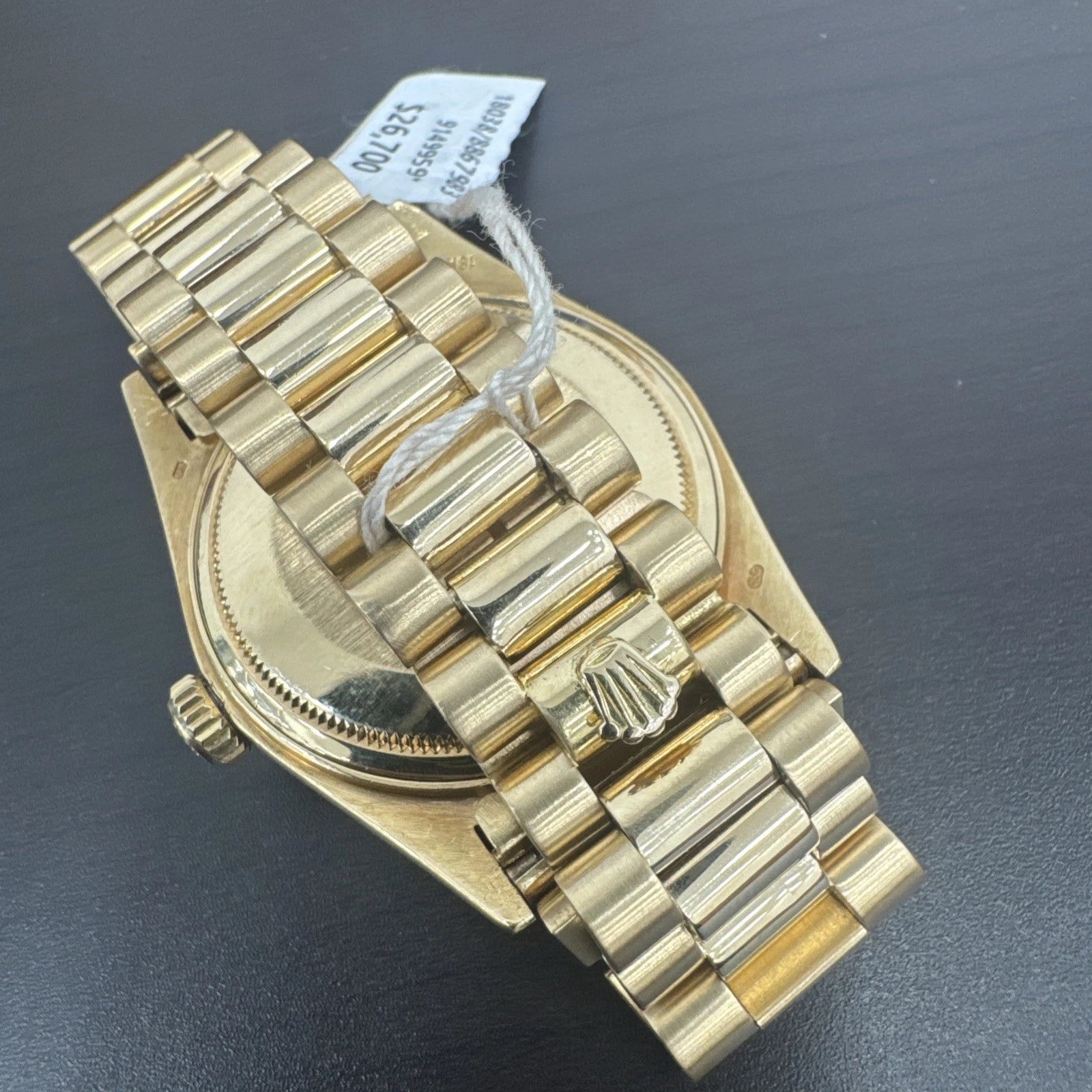 Rolex Day-Date “President” 18038 (1985) – 18K Yellow Gold, Original Box & Papers