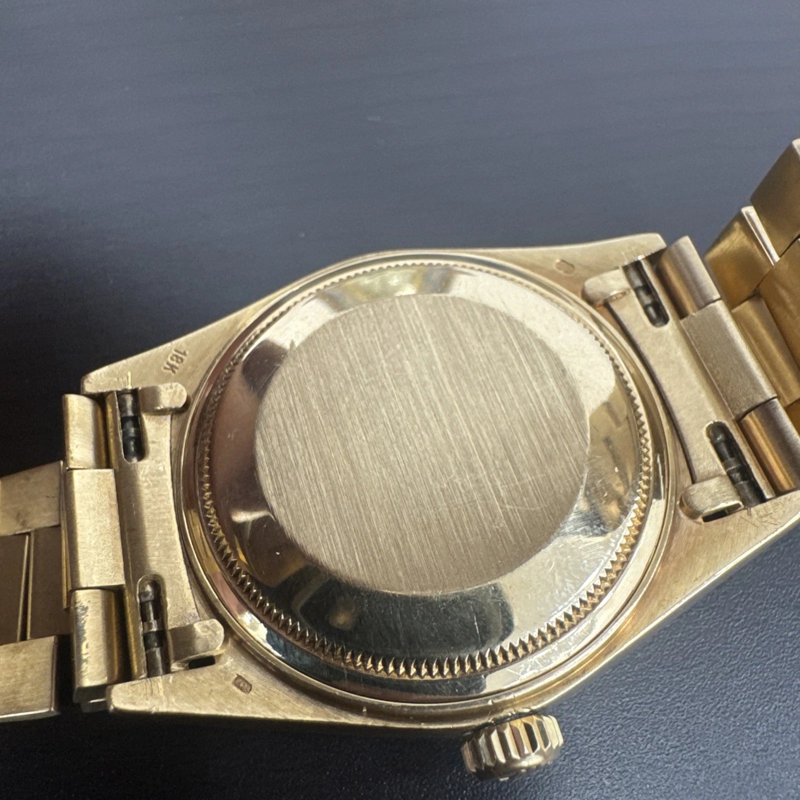 Rolex Day-Date “President” 18038 (1985) – 18K Yellow Gold, Original Box & Papers